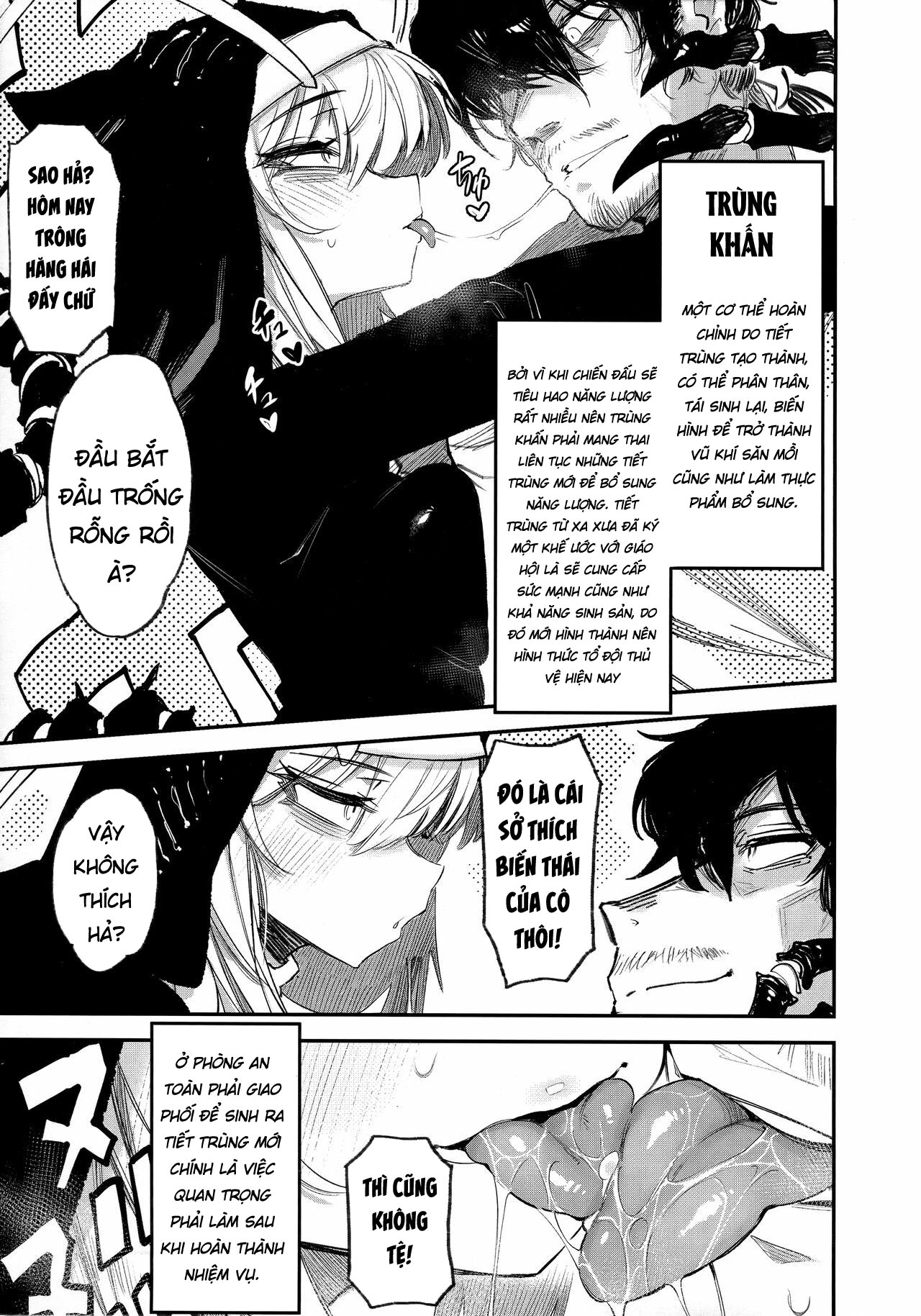 Đọc truyện hentai Cô gái săn mồi - Oneshot nứng