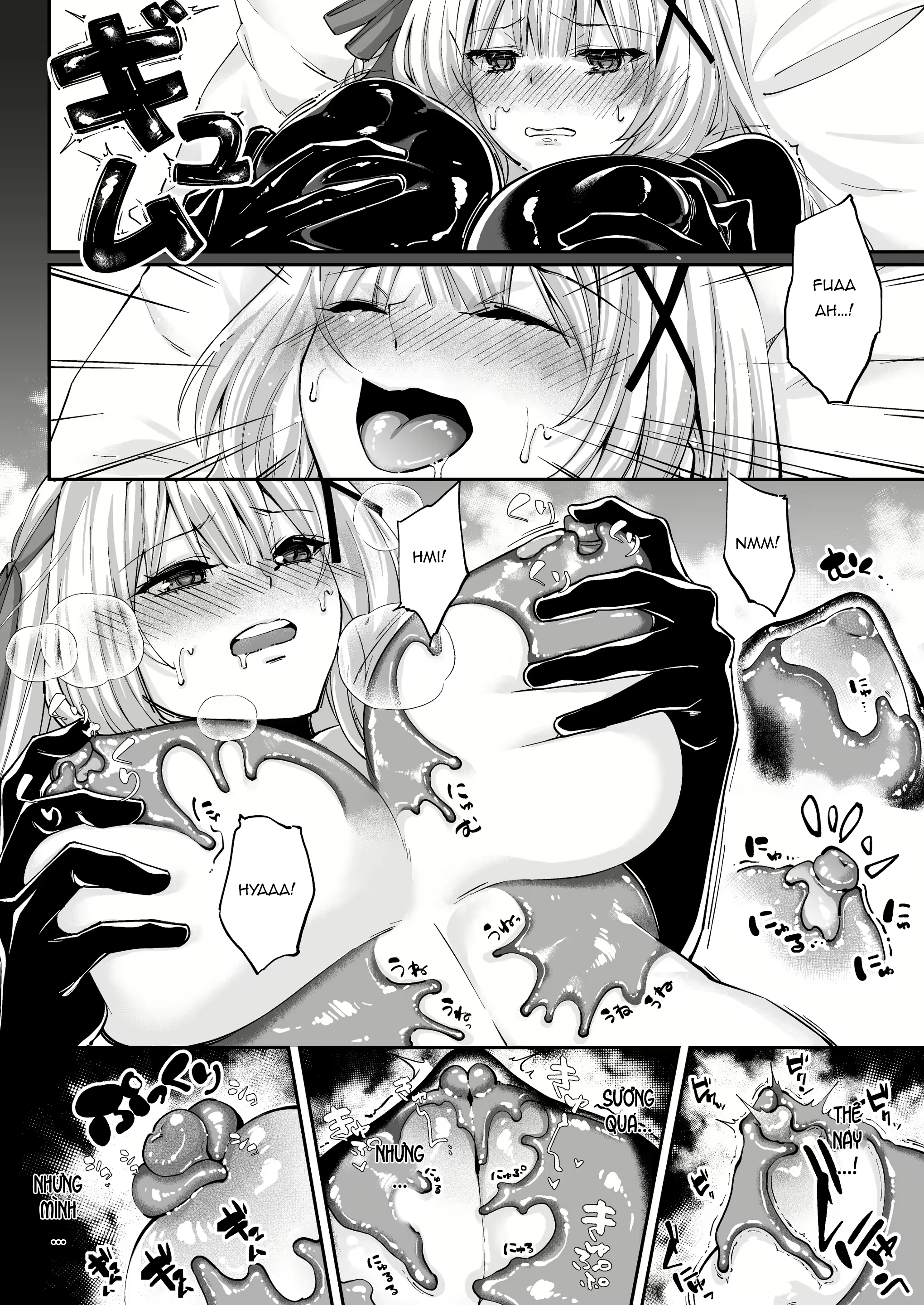Đọc truyện hentai Cộng Sinh Câu chuyện về nàng công chúa hiệp sĩ bị ký sinh bởi bộ đồ xúc tu cao su màu đen - Onechot