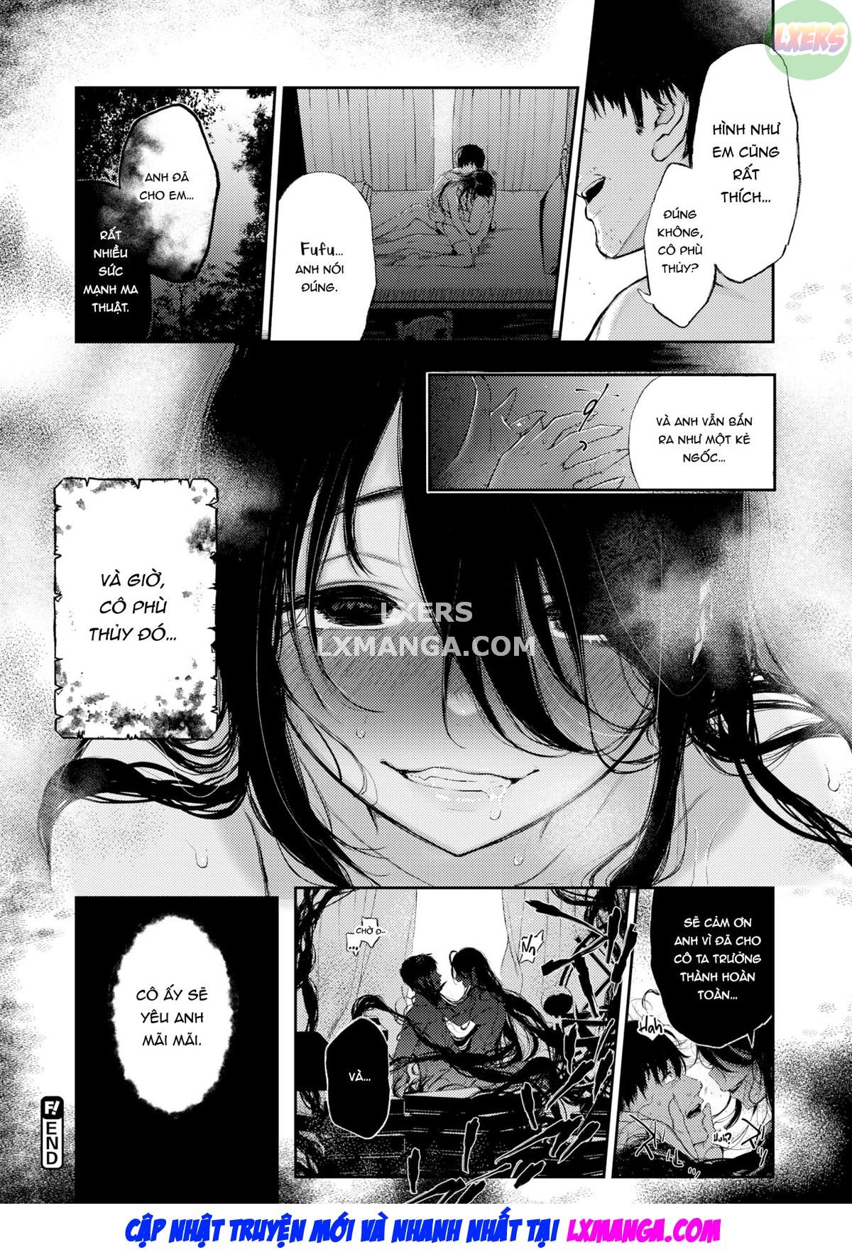 Đọc truyện hentai Phù thủy rừng và kẻ lạc đường - Oneshot