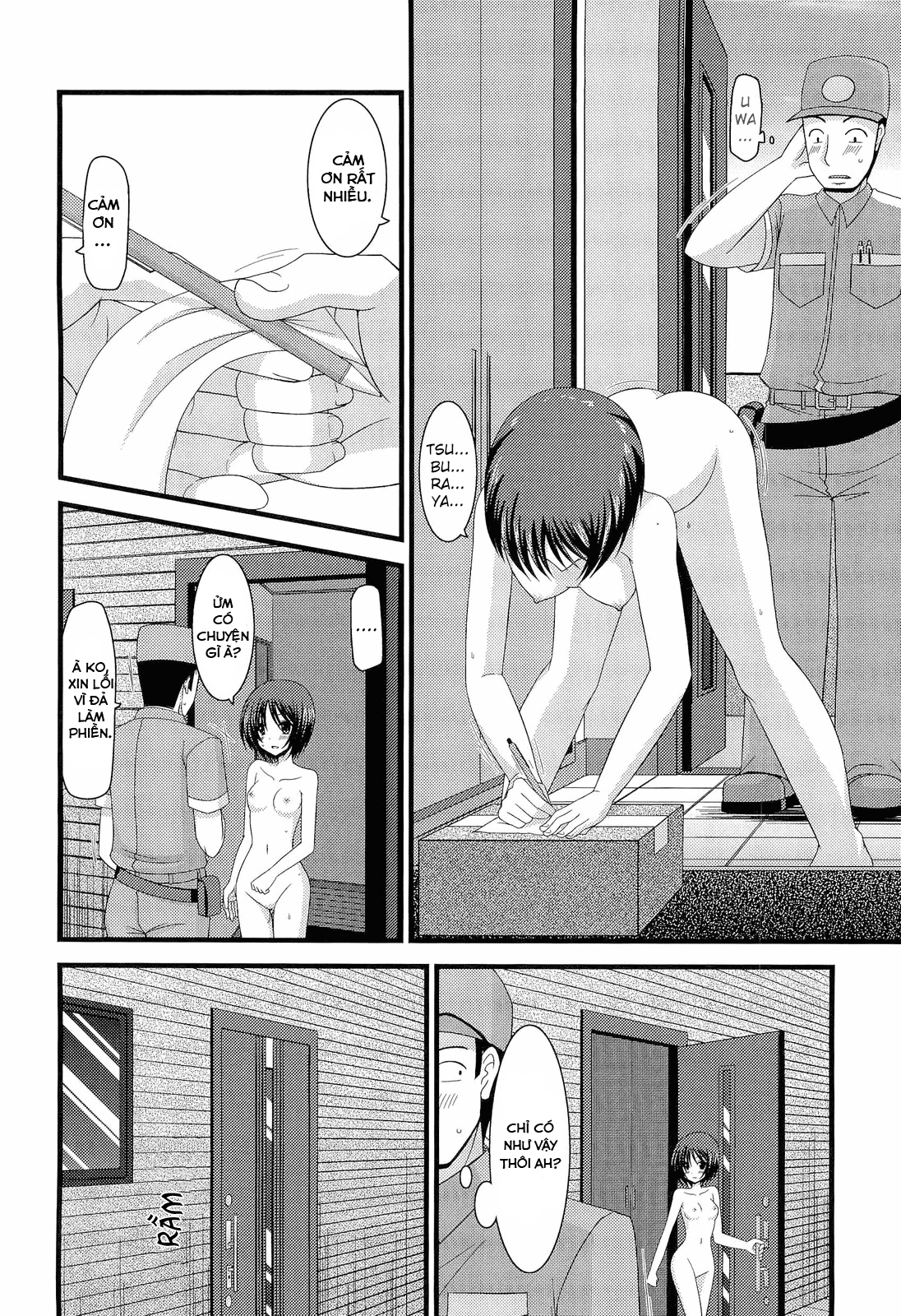 Đọc truyện hentai Cô gái thích khoả thân - Chap 8