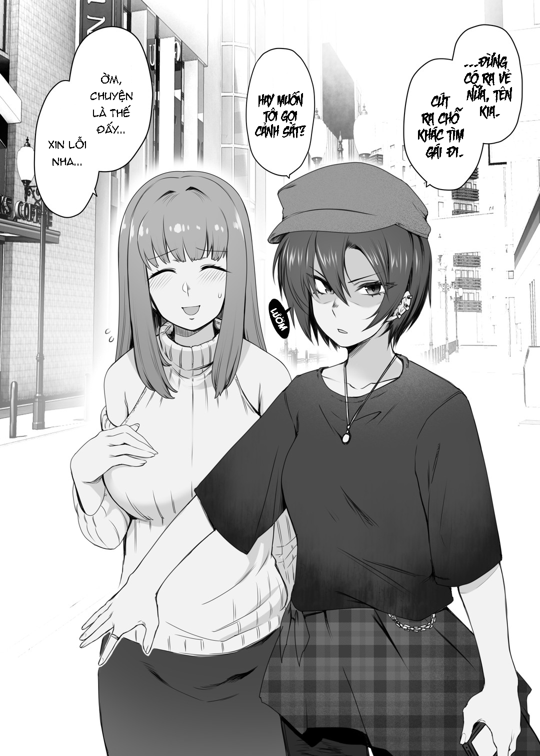Đọc truyện hentai Nao và Saki là cặp đôi - Oneshot