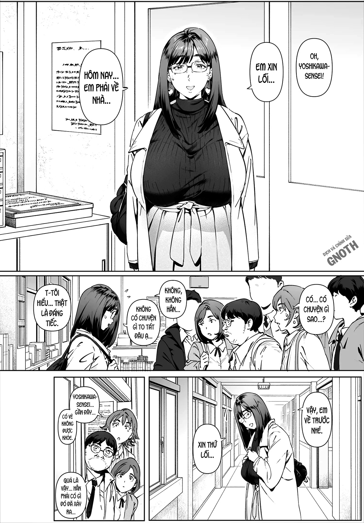 Đọc truyện hentai Giáo viên làm theo yêu cầu dâm dục - Oneshot