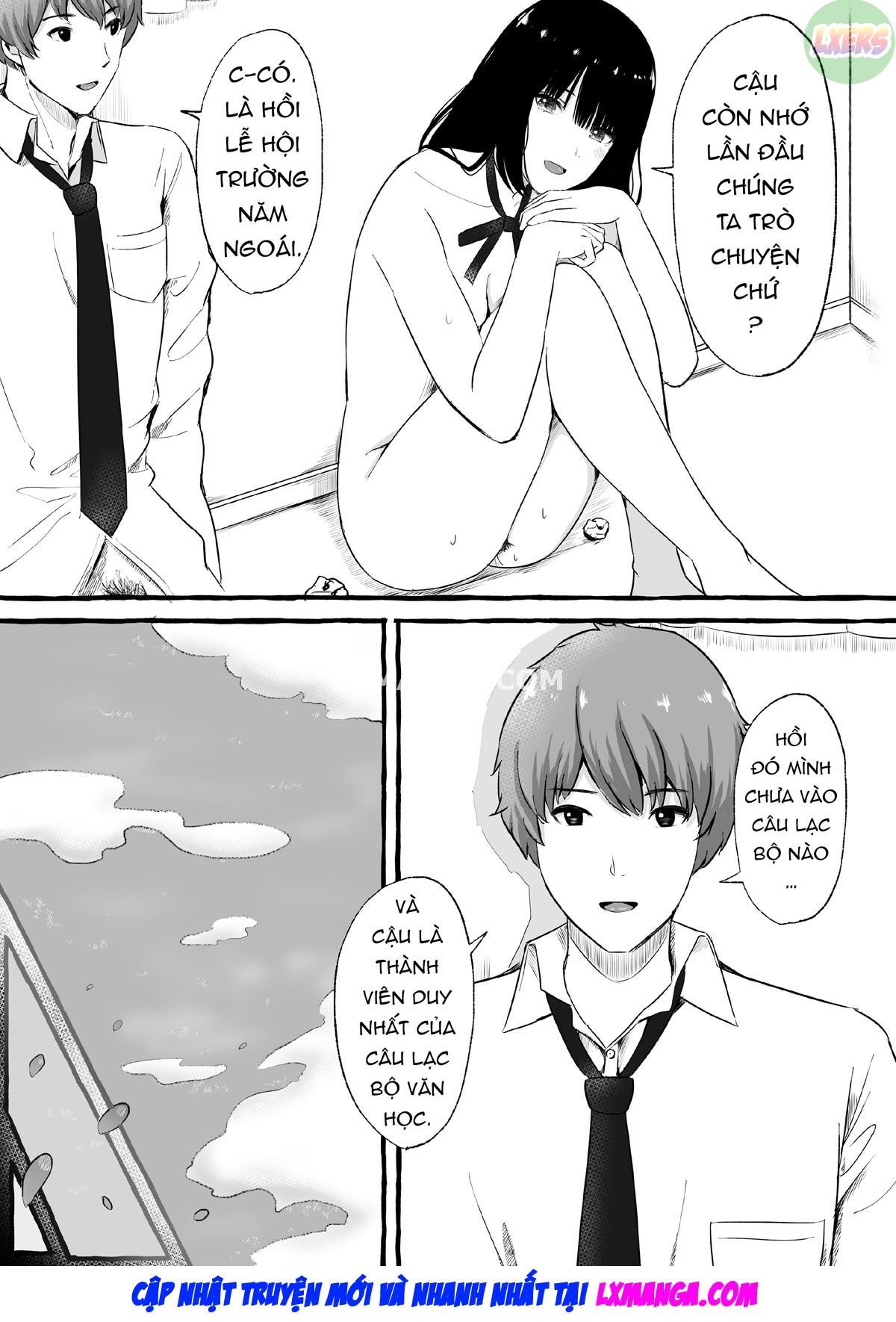 Đọc truyện hentai Câu lạc bộ văn học dành cho nữ và nữ - Oneshot