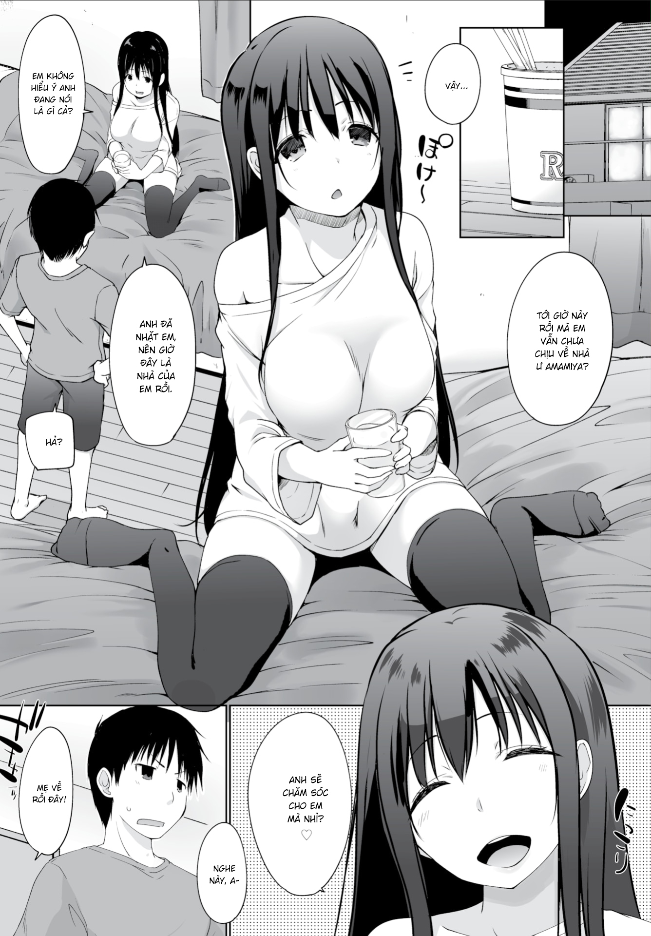 Đọc truyện hentai Cuộc Sống Làm Pet Của Nữ Sinh Đi Bụi - Chap 2