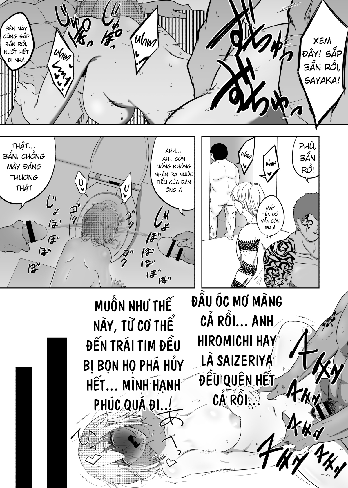 Đọc truyện hentai Hủy hoại mong muốn vợ - Oneshot