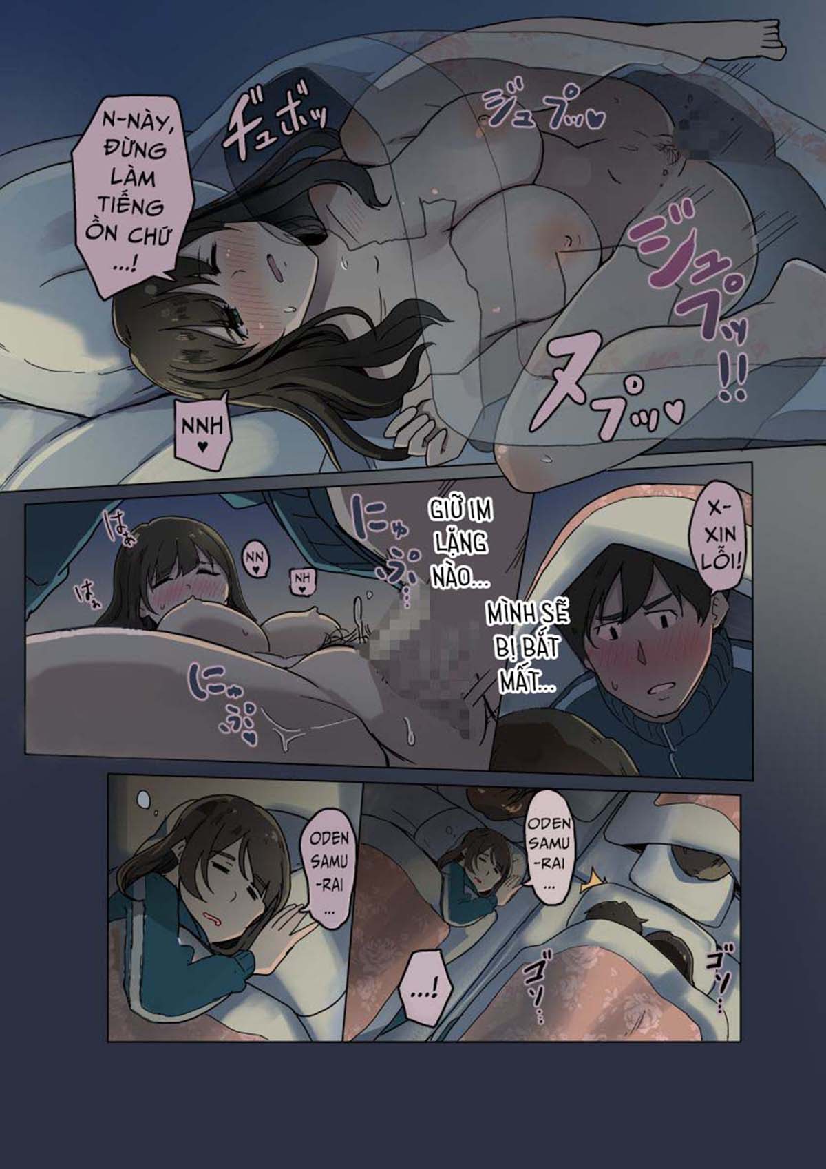 Đọc truyện hentai Shuugaku Ryokou No Bus No Naka De - Oneshot