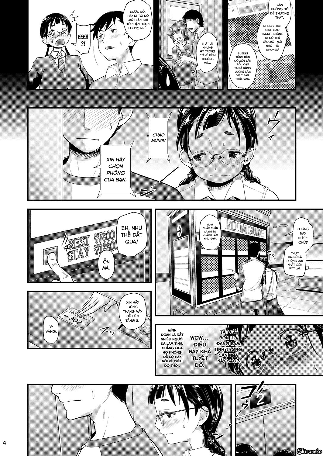 Đọc truyện hentai Jimiko to Ichinichijuu Sex - Chap 3