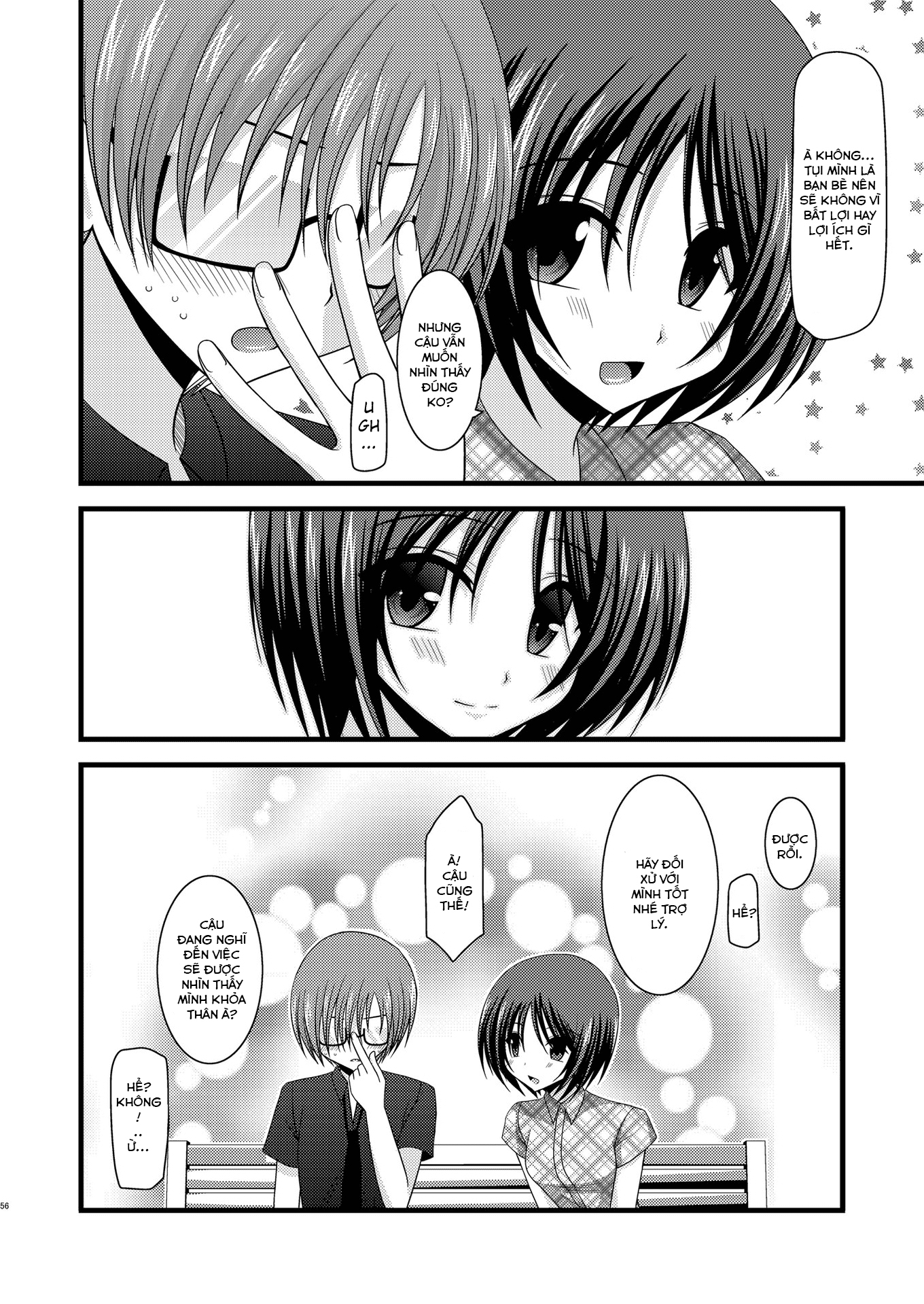 Đọc truyện hentai Cô gái thích khoả thân - Chap 6