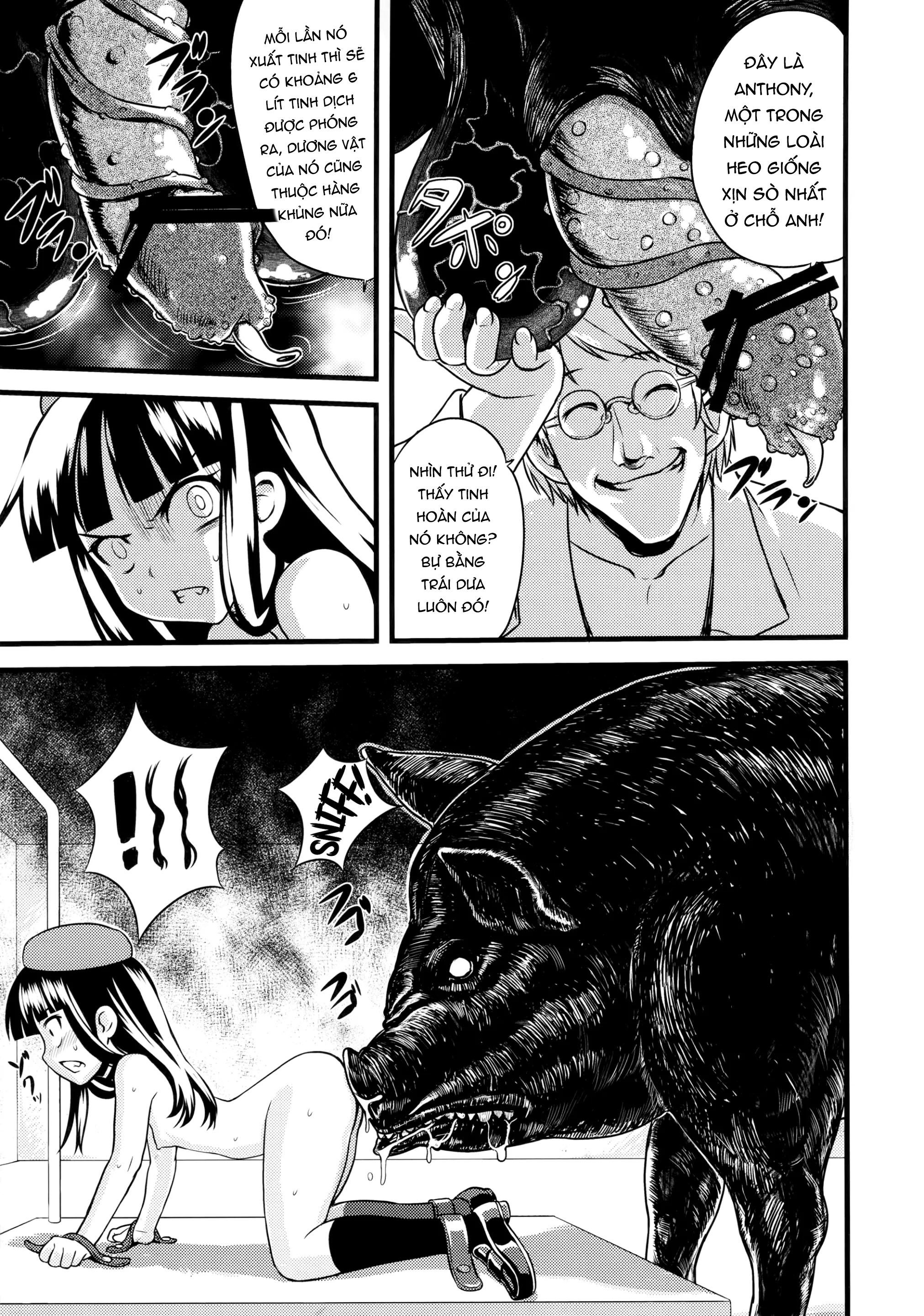 Đọc truyện hentai Công chúa khỏa thân Honoka: Thức tỉnh bằng cơn cực khoái khi giao phối với lợn! - Chap 2 End