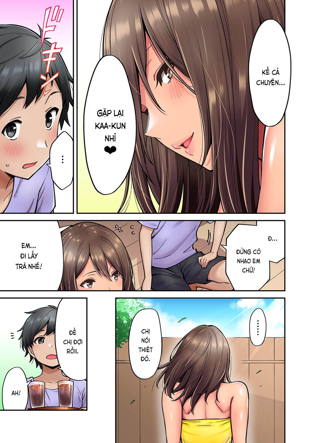 Đọc truyện hentai Người chị tôi thầm mến trở về trong bộ dạng gái lai Tây - Ch. 6