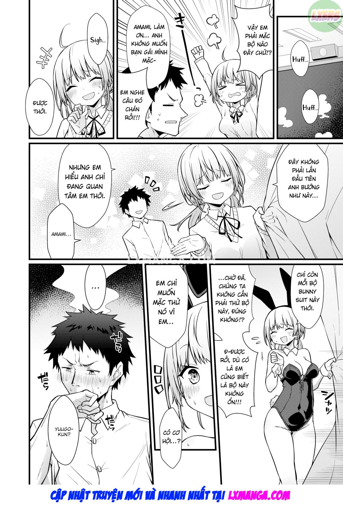 Đọc truyện hentai Cosplay mật ong thỏ - Oneshot