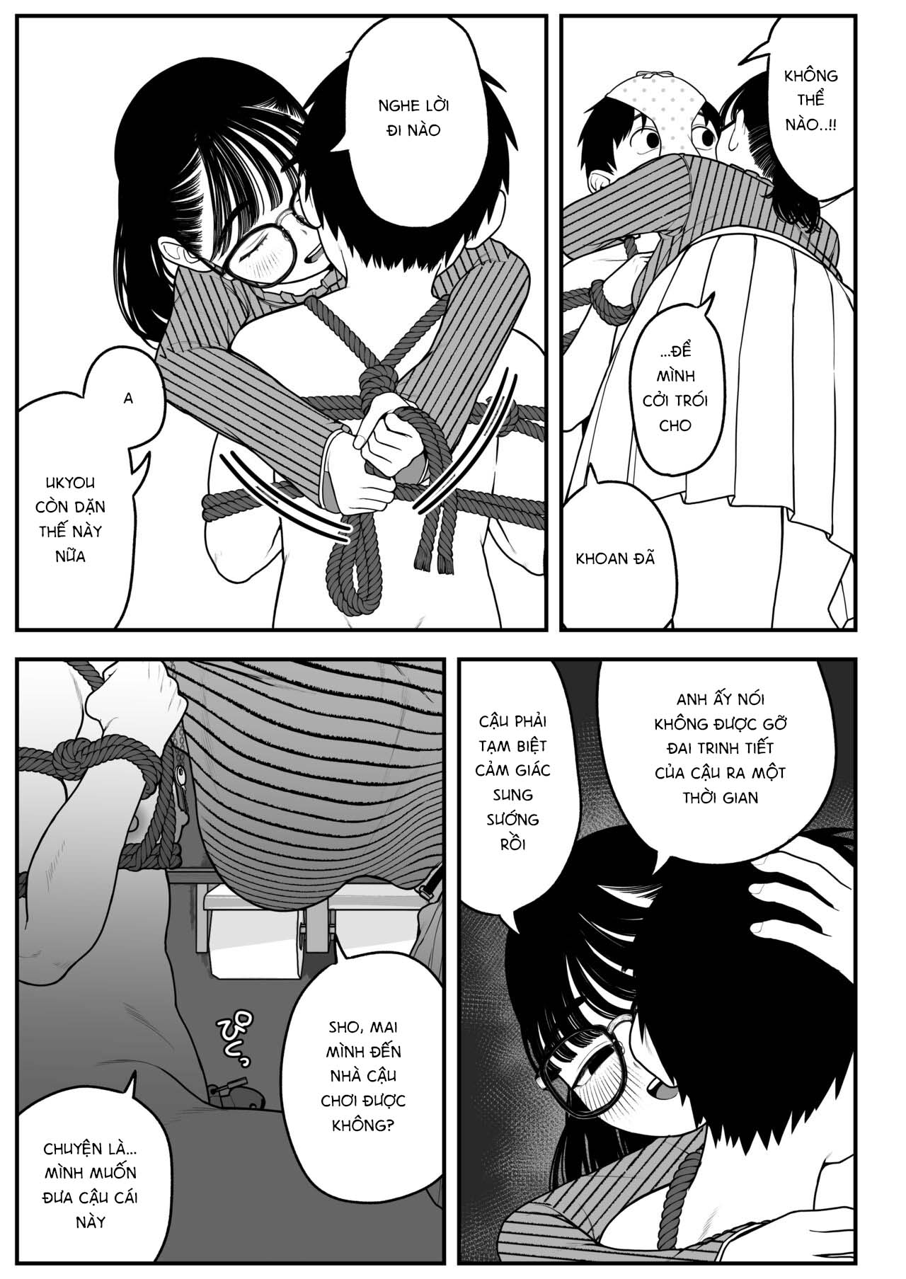 Đọc truyện hentai Kỳ nghỉ đông của tôi, bạn gái và chồng phần 2 - Chap 2