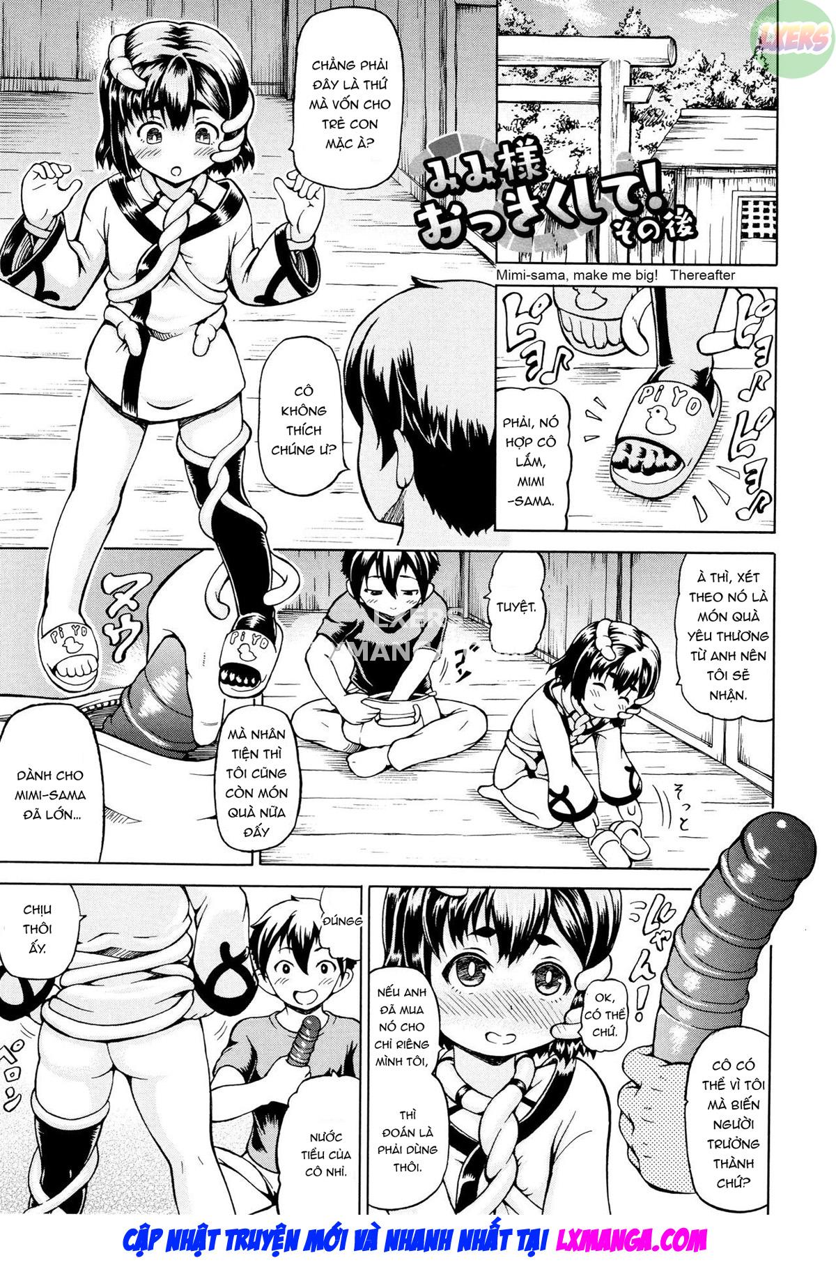 Đọc truyện hentai Mimi Sama Làm Tôi Lớn - Chap 9 - END