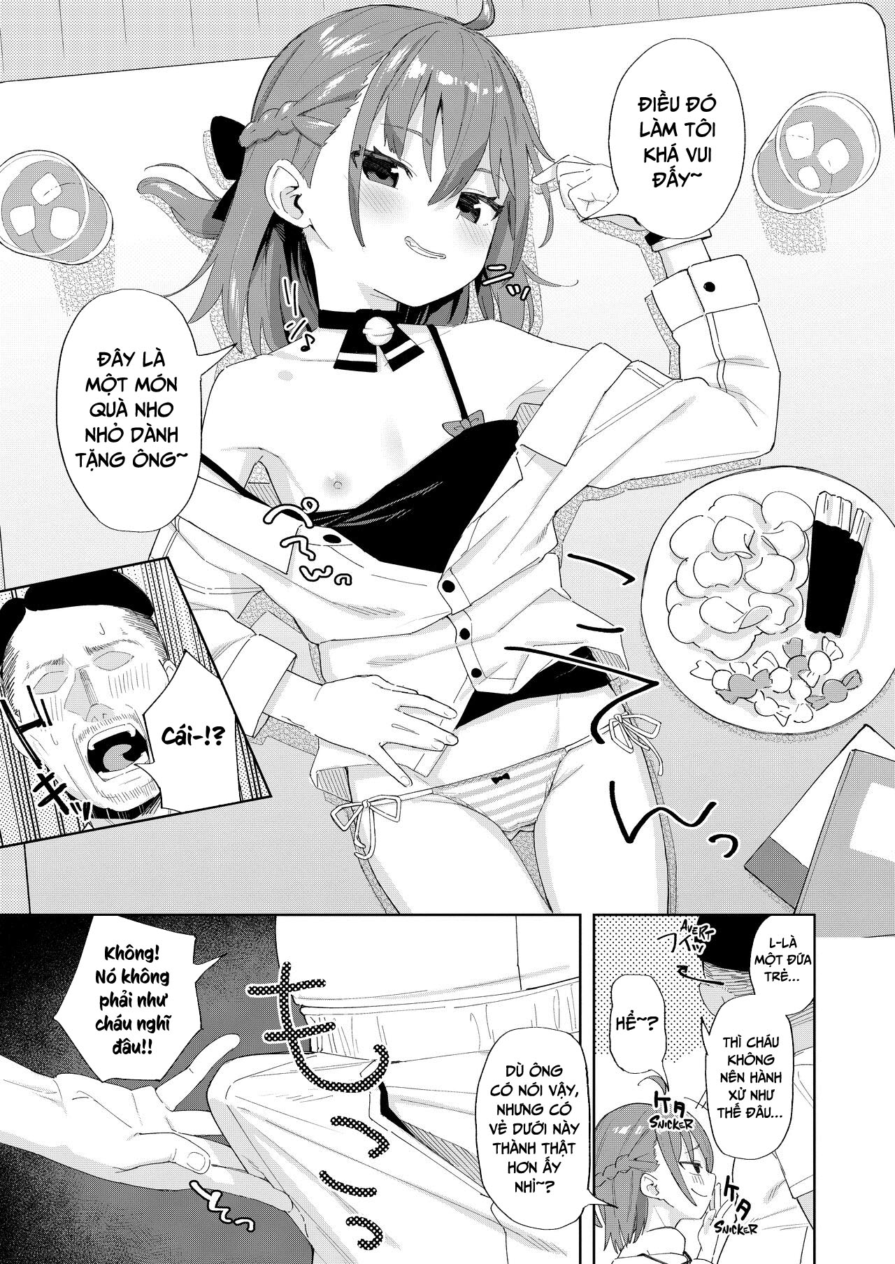 Đọc truyện hentai Tôi bị ăn hiếp bởi một con nhãi ranh là bạn của con gái mình - Chap 1