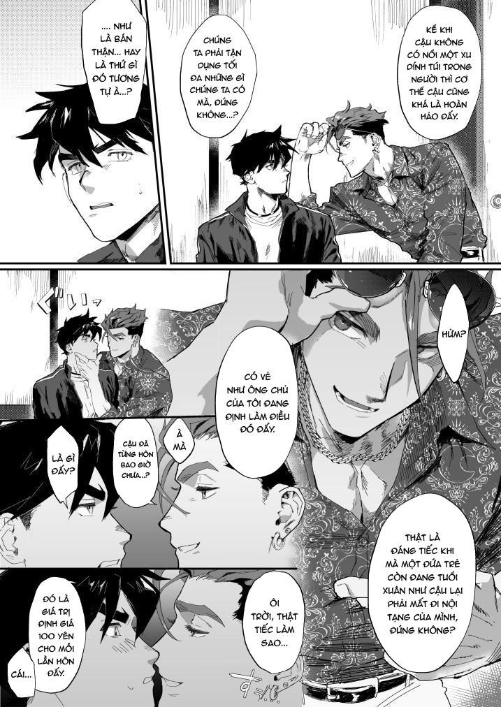 Đọc truyện hentai Tình yêu đồng giới giữa hai bạn nam - Chap 1