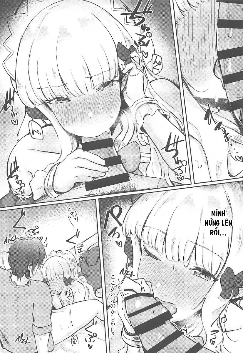 Đọc truyện hentai Tôi đã để Saren mặc trang phục hầu gái! (Princess Connect! Re:Dive) - Oneshot