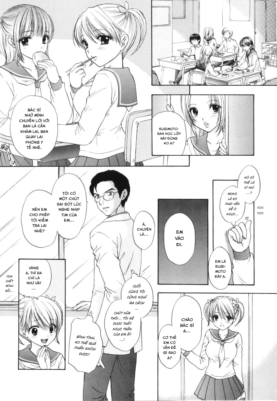 Đọc truyện hentai Cuộc đào thoát vĩ đại - Chap 5 kiểm tra thể chất