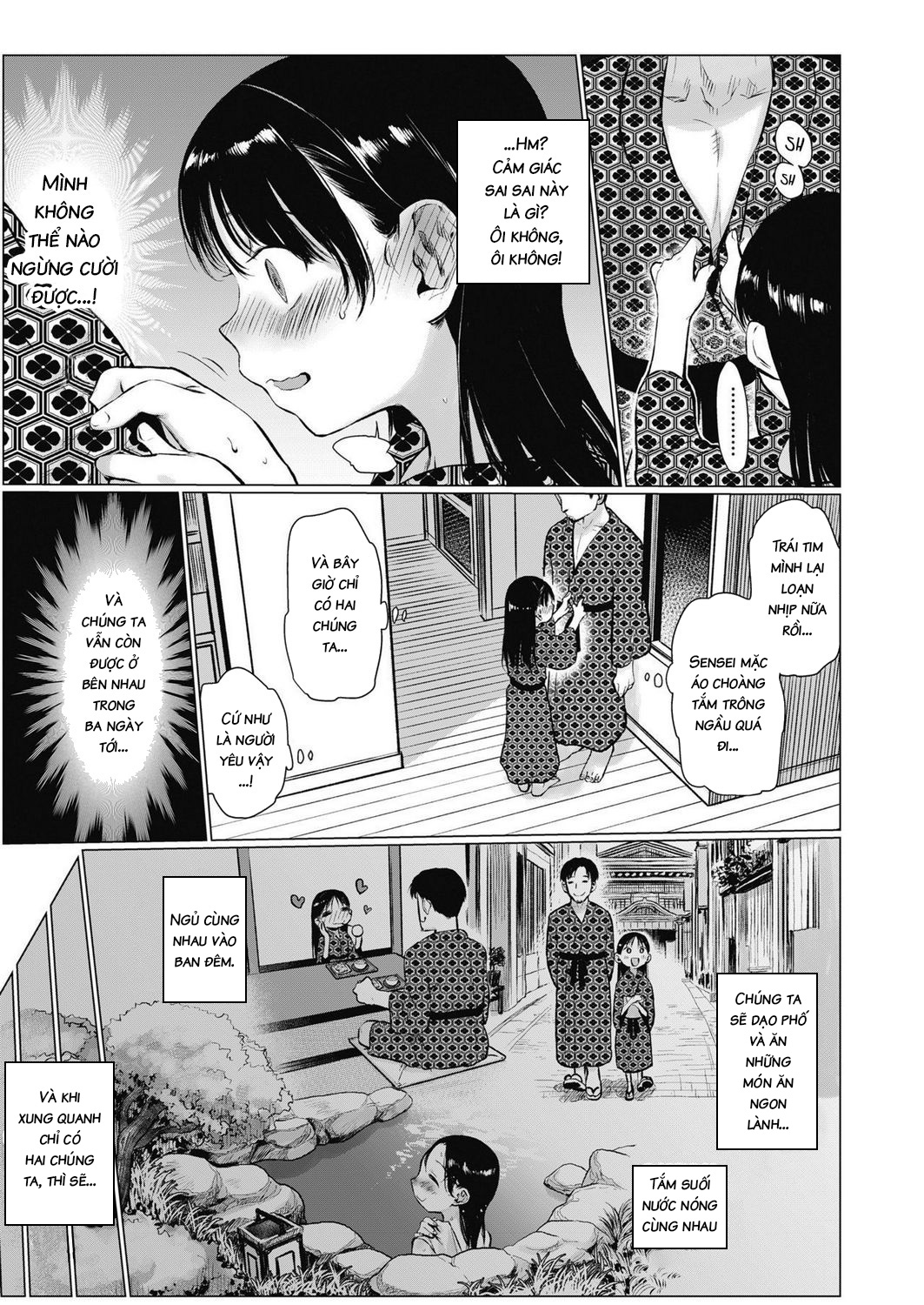Đọc truyện hentai Oshiego to Onsen Ryokou - Oneshot