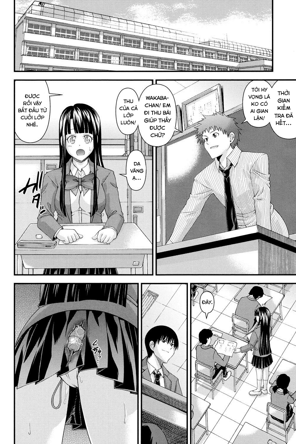 Đọc truyện hentai Cuộc sống đại học của wakaba - Oneshot