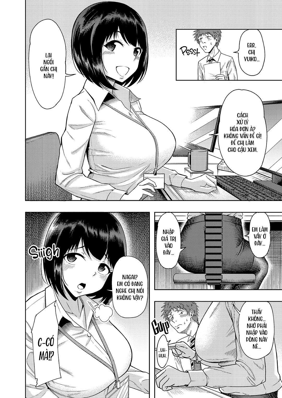 Đọc truyện hentai Tiền bối của tôi anh L chỉ ngọt ngào với tôi thôi - Oneshot