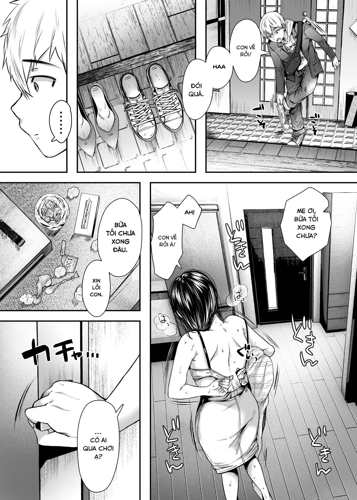 Đọc truyện hentai My Friend's Mom Became My Fuck Buddy. - Chap 1.2
