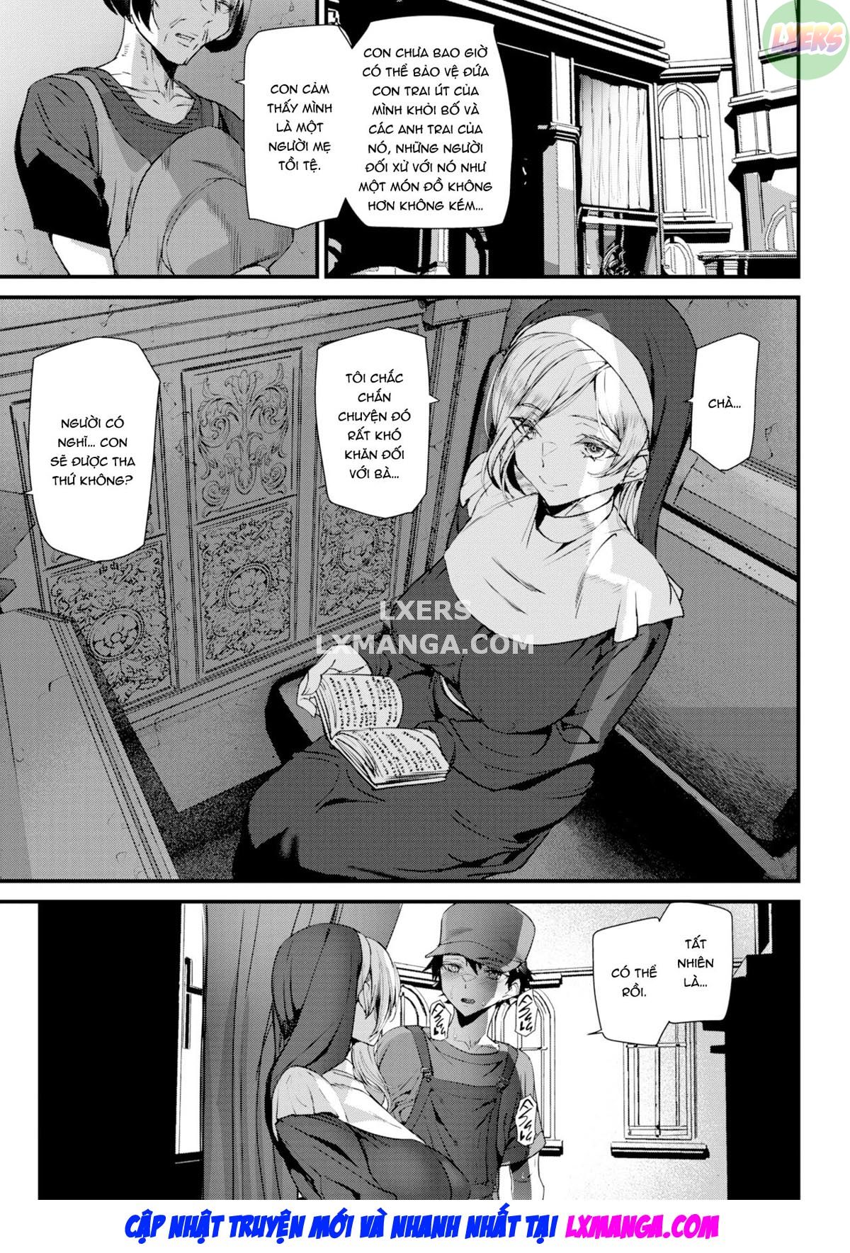 Đọc truyện hentai Phước lành trong đêm thánh - Oneshot