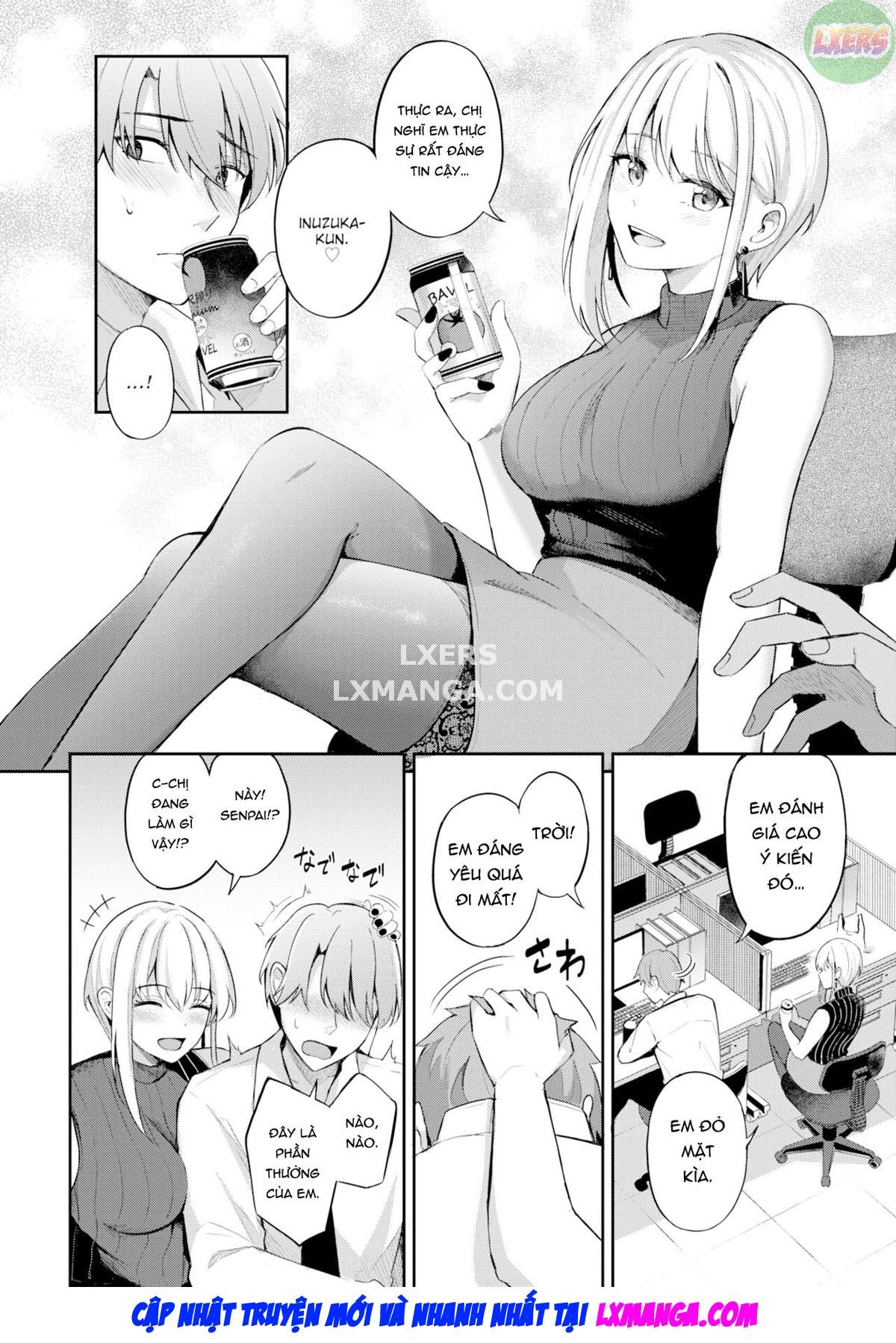 Đọc truyện hentai Tiền bối táo bạo - Oneshot