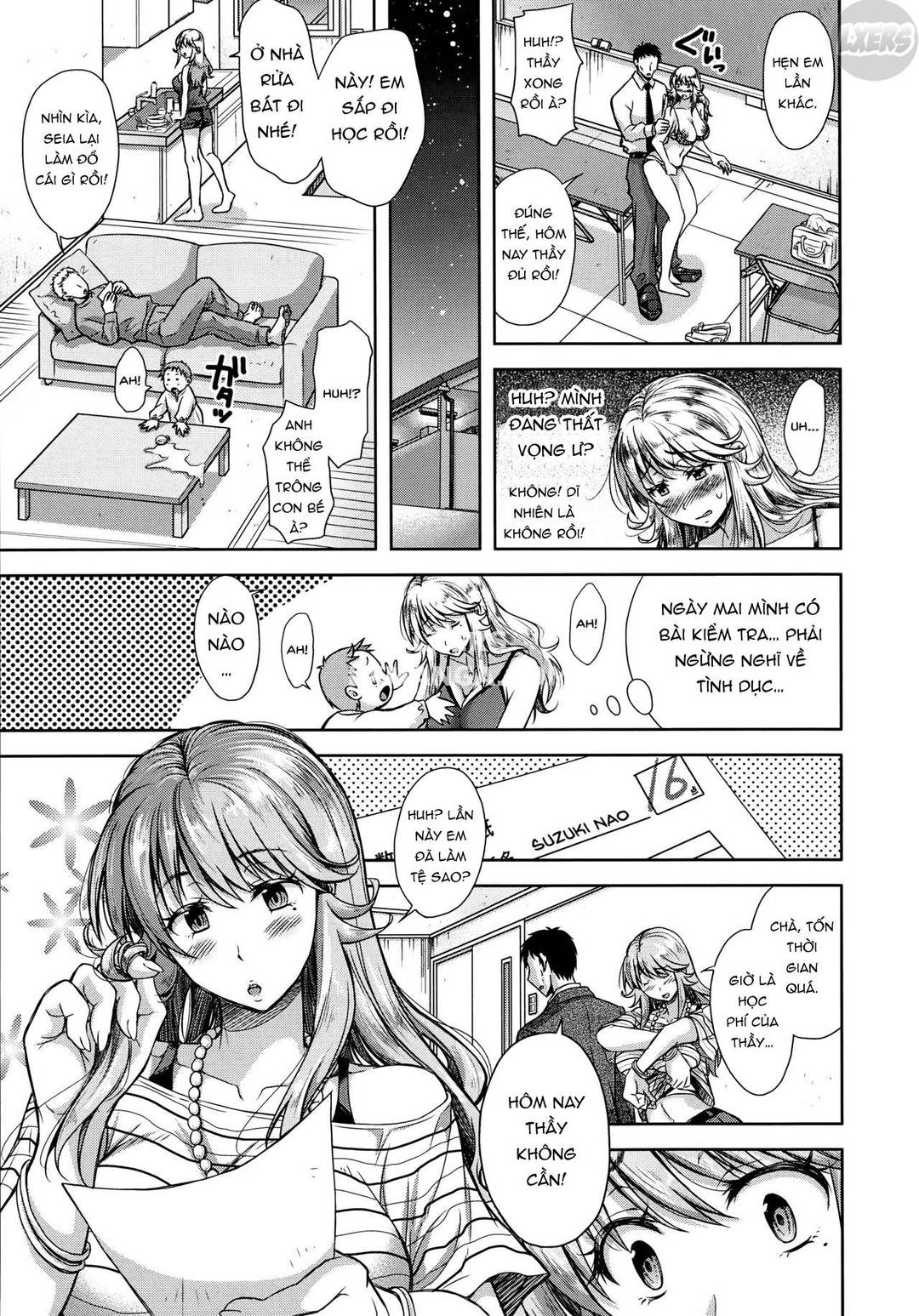 Đọc truyện hentai Khuôn mặt dâm đãng  và thực sự thèm tình - Chap 8 - END