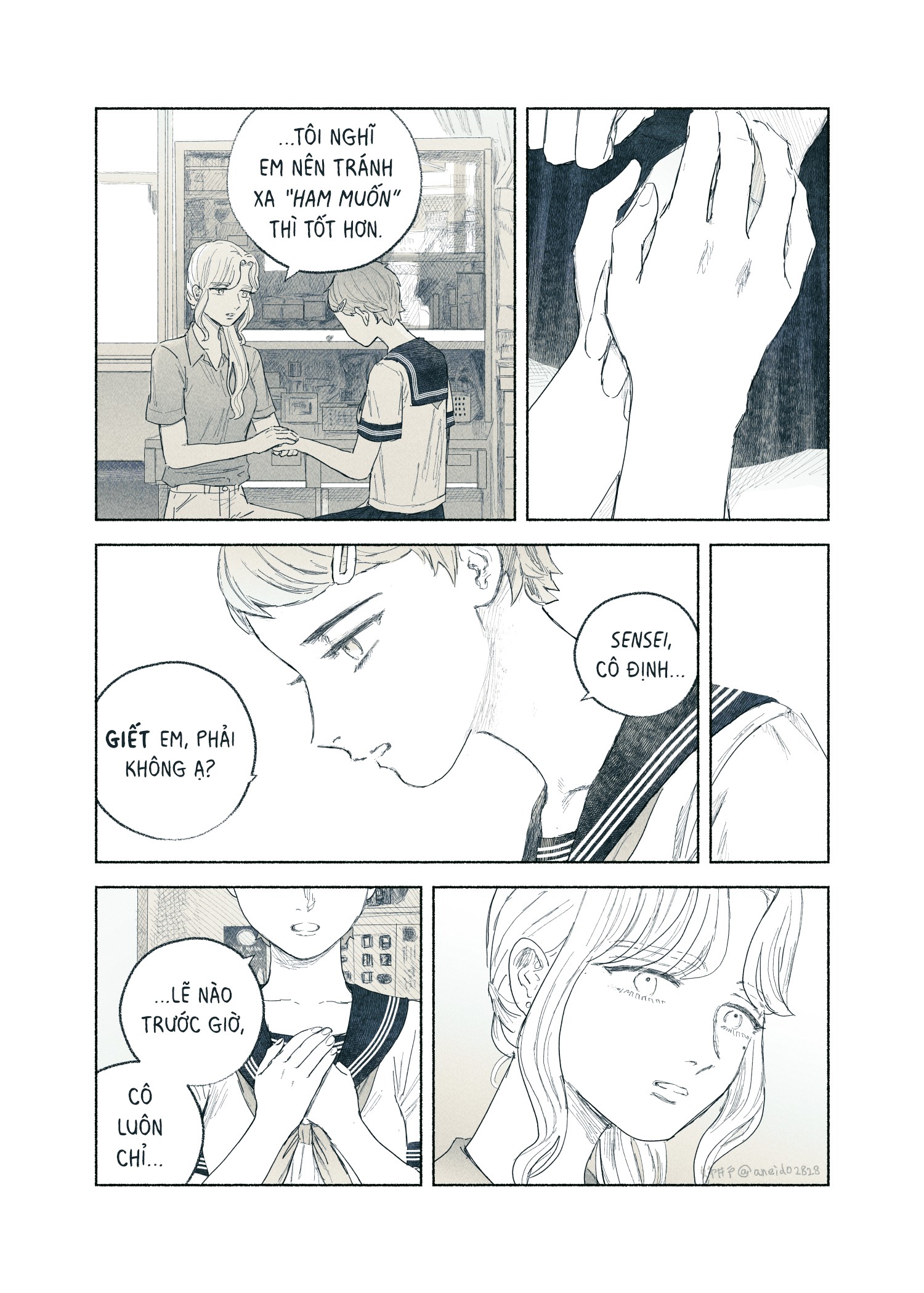 Đọc truyện hentai Chuyện về nữ giáo viên bị học sinh yandere nhấn chìm trong dục vọng - Tôi bị dằm trong tim