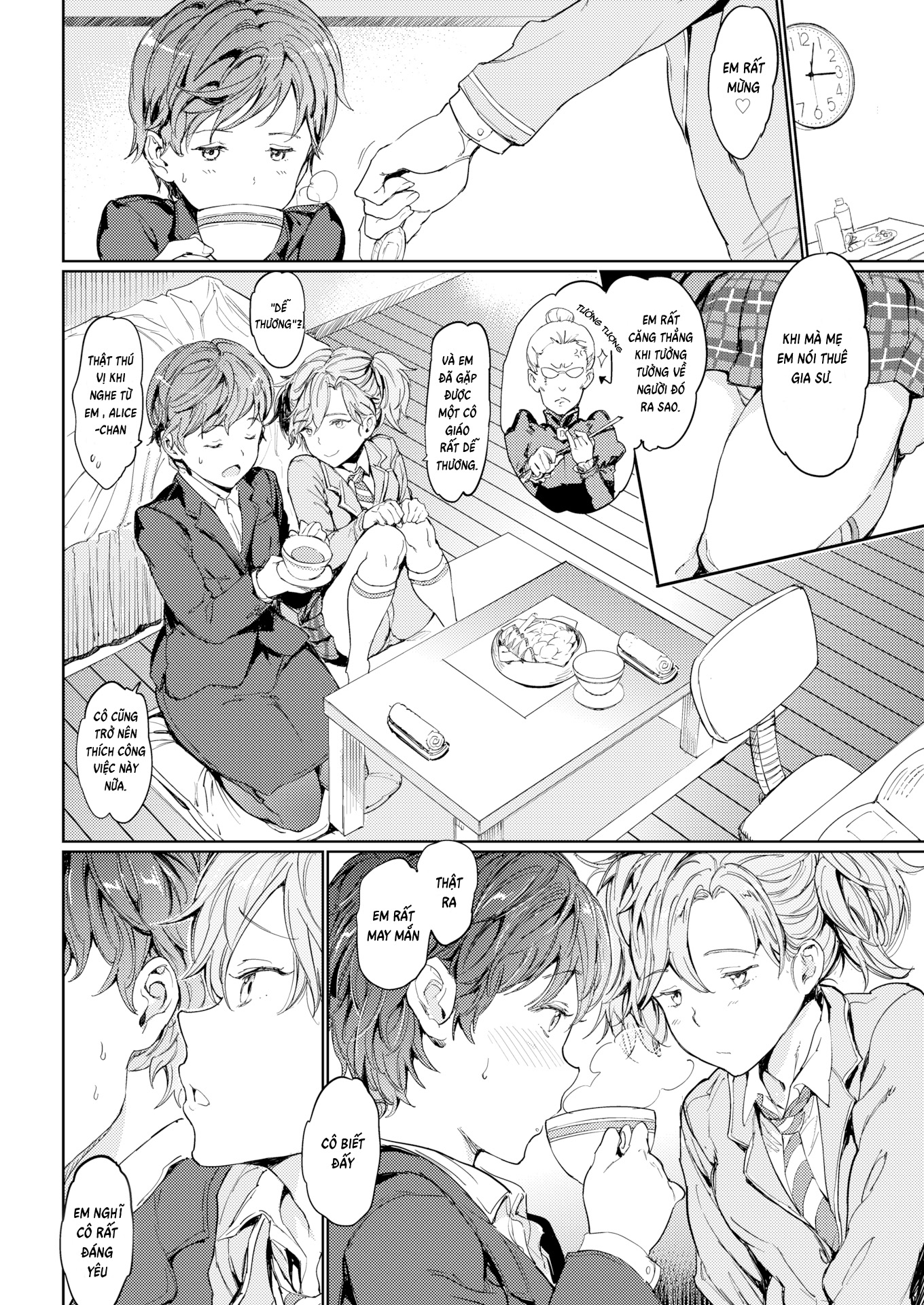 Đọc truyện hentai Gia Sư Tại Nhà ~Lesson 4 - Chap 1