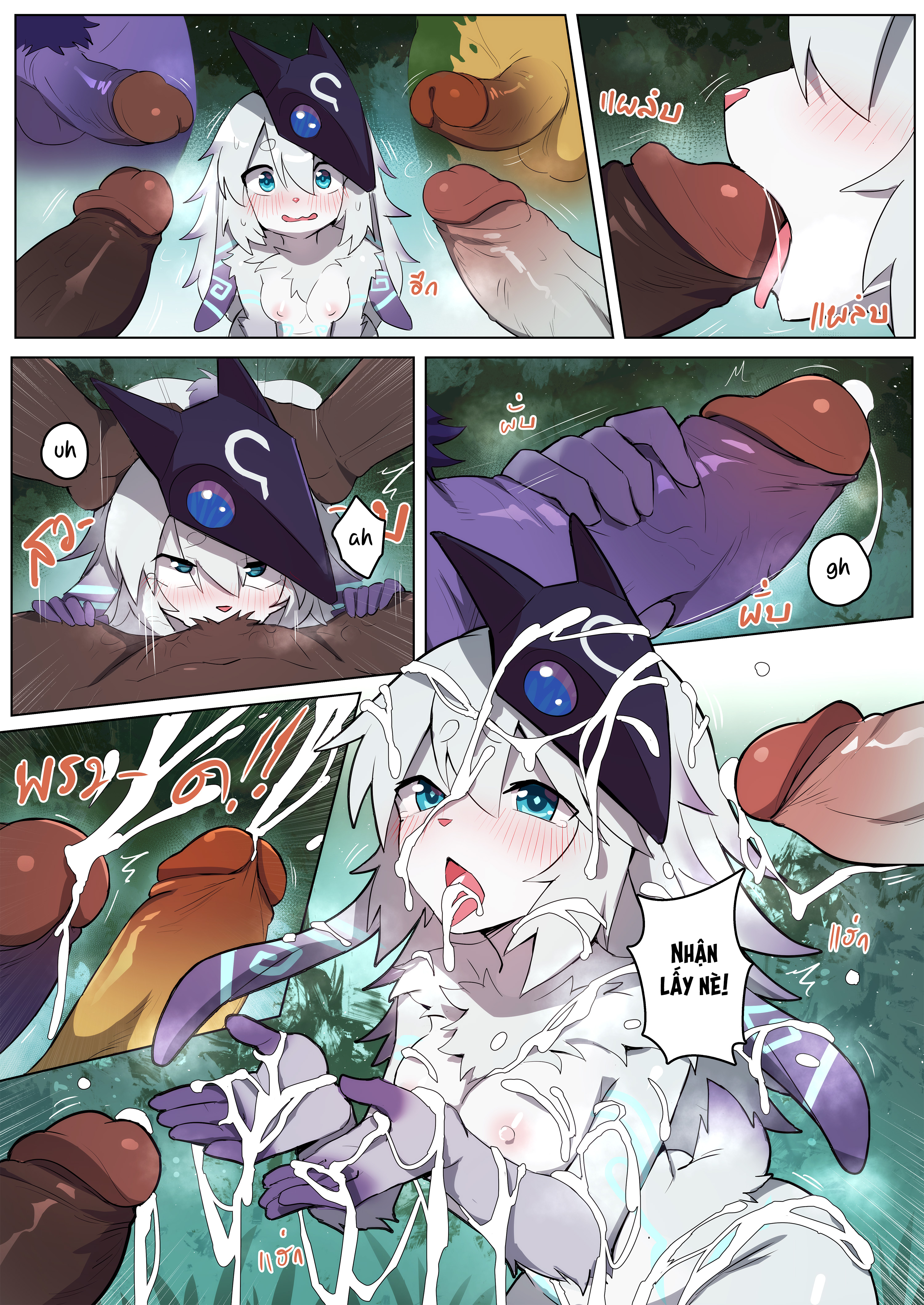 Đọc truyện hentai Lông cừu mềm mại trong bàn chải - Oneshot