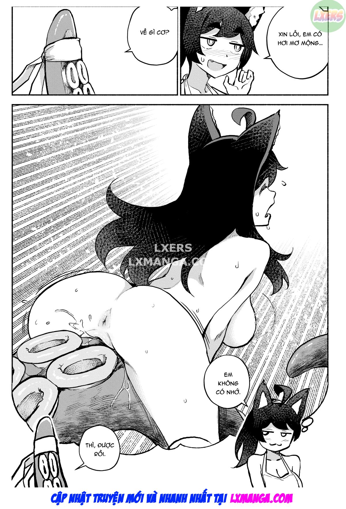 Đọc truyện hentai Người hầu của tôi là quái vật xúc tu - Chap 3
