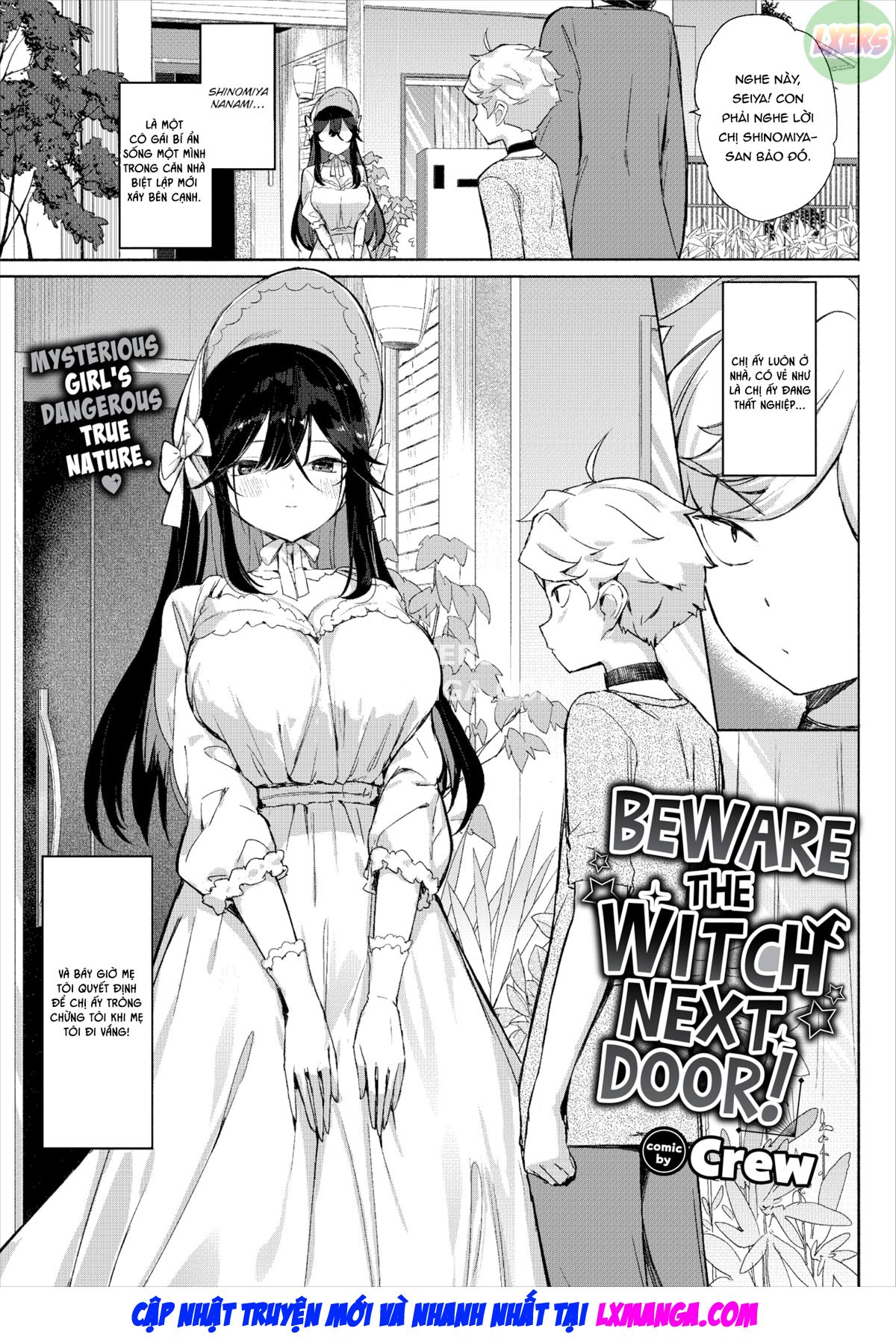 Đọc truyện hentai Tận dụng lợi thế của phù thủy bên cạnh! - Oneshot