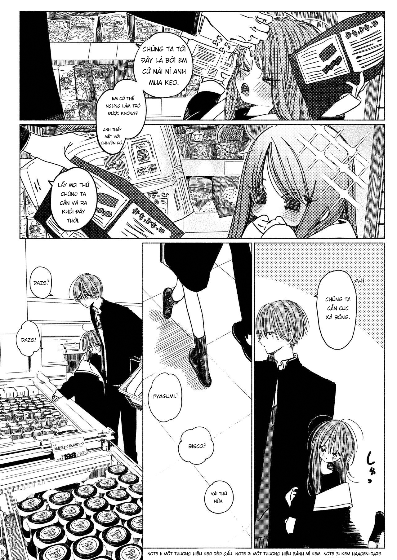Đọc truyện hentai Hãy ở cùng nhau, ăn đồ ngọt và quan hệ tình dục. - Oneshot
