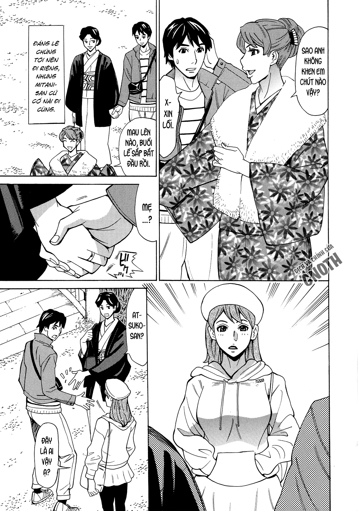 Đọc truyện hentai Hitozuma Koi Hanabi - Chap 4 - Ngoại tình với trai trẻ (4)