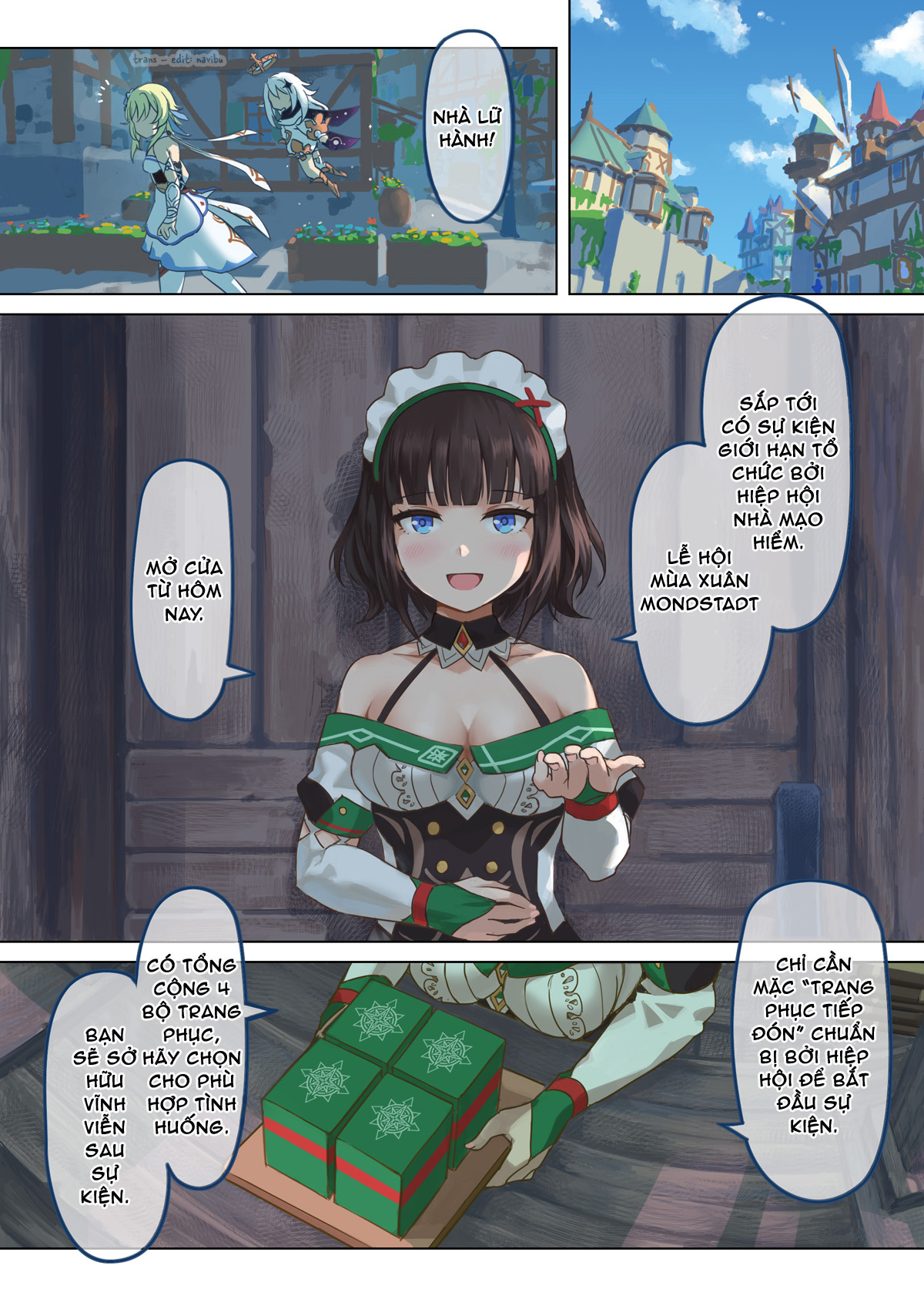 Đọc truyện hentai Lễ hội mùa xuân Mondstadt - Act 1