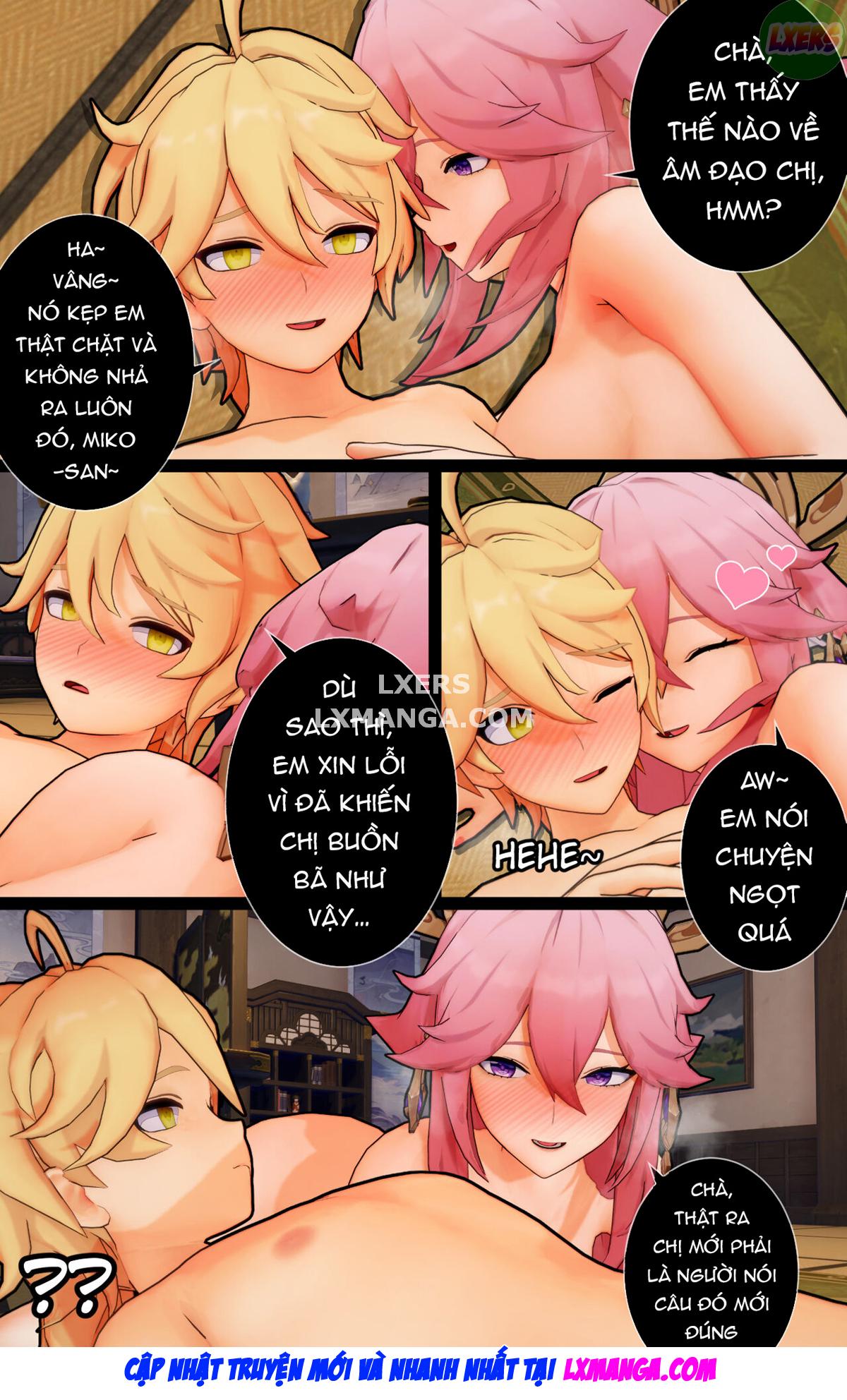 Đọc truyện hentai Vixen và con chó con của nó - Oneshot