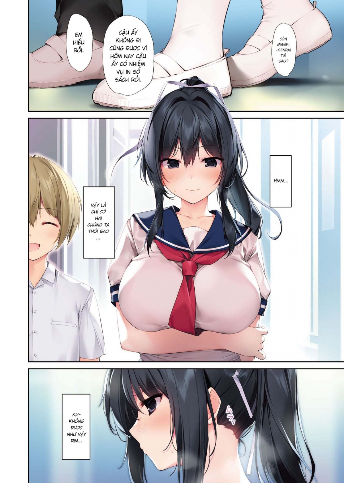 Đọc truyện hentai Một ngày vui vẻ cùng 2 bạn gái cùng lớp Oneshot