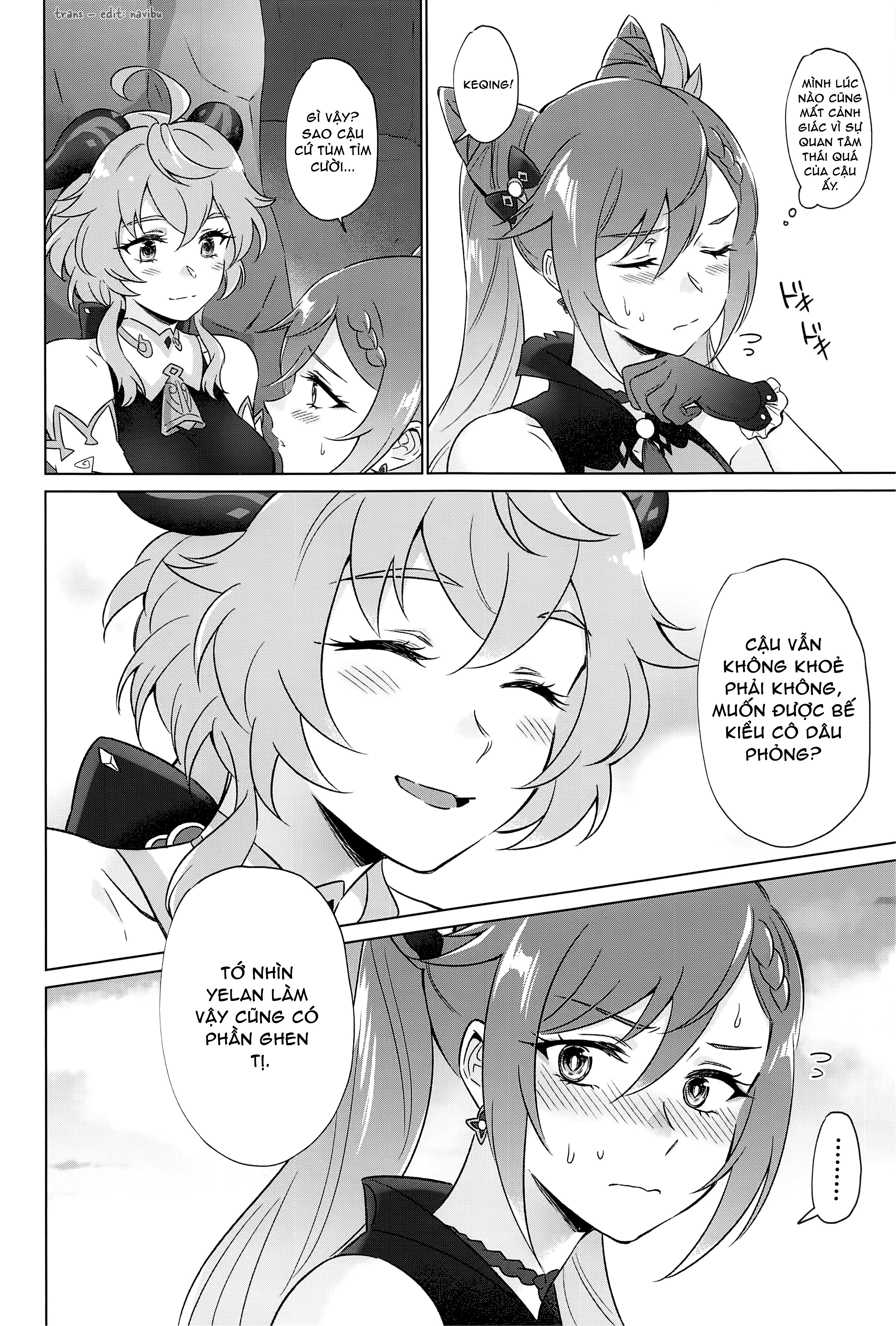 Đọc truyện hentai Nghiệm pháp tình dục kiểu Liyue - Chap 2