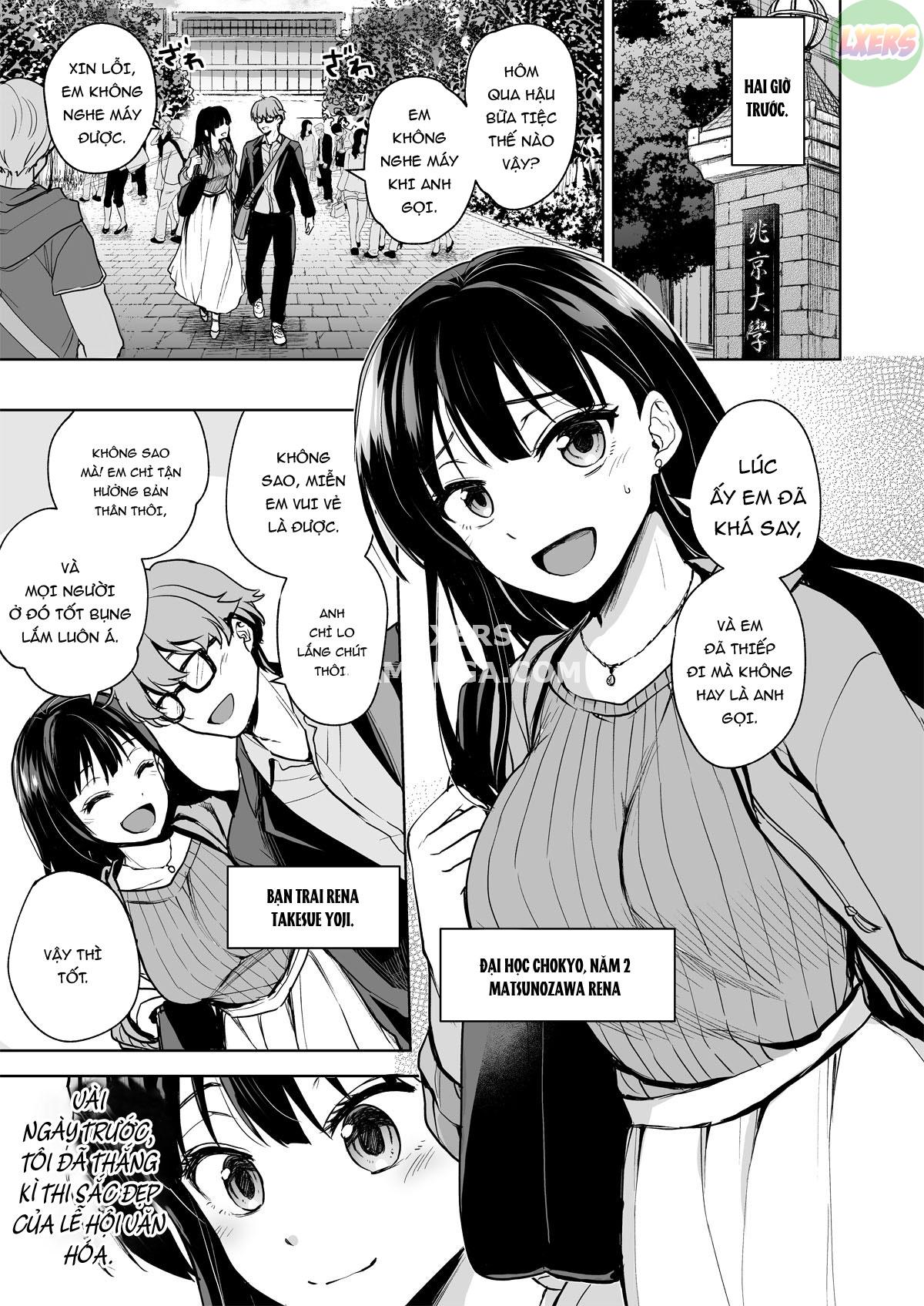 Đọc truyện hentai Ký ức bị ô nhục -Cho đến khi cô bạn gái xinh đẹp của anh đầu hàng - Oneshot