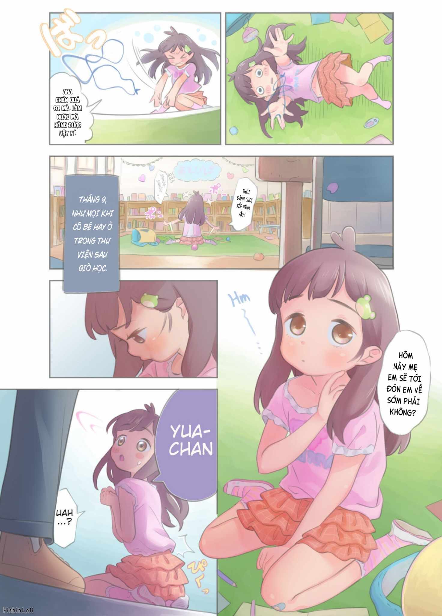 Đọc truyện hentai Cô gái ngây thơ Yua-chan - mối tình bị cấm đoán với giáo viên tàn bạo... - Oneshot