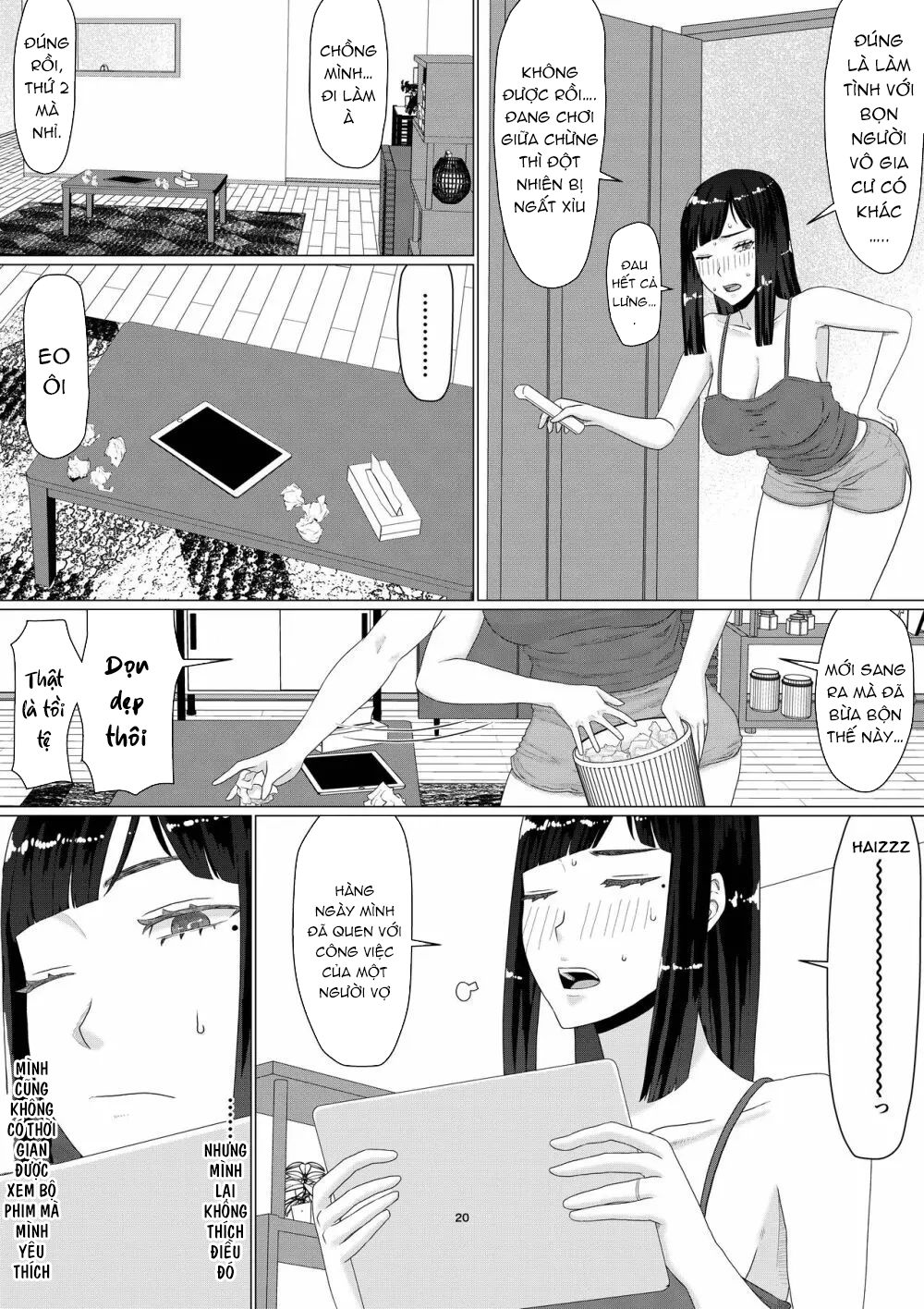 Đọc truyện hentai Người vợ biến thái đi tiểu, thụ tinh bằng tinh trùng của ai được chồng cho phép - Tập 2 - Chap 2