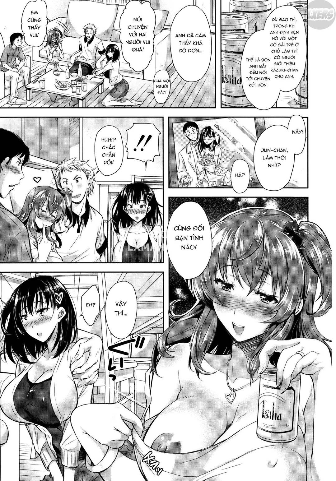 Đọc truyện hentai Khuôn mặt dâm đãng  và thực sự thèm tình - Chap 1