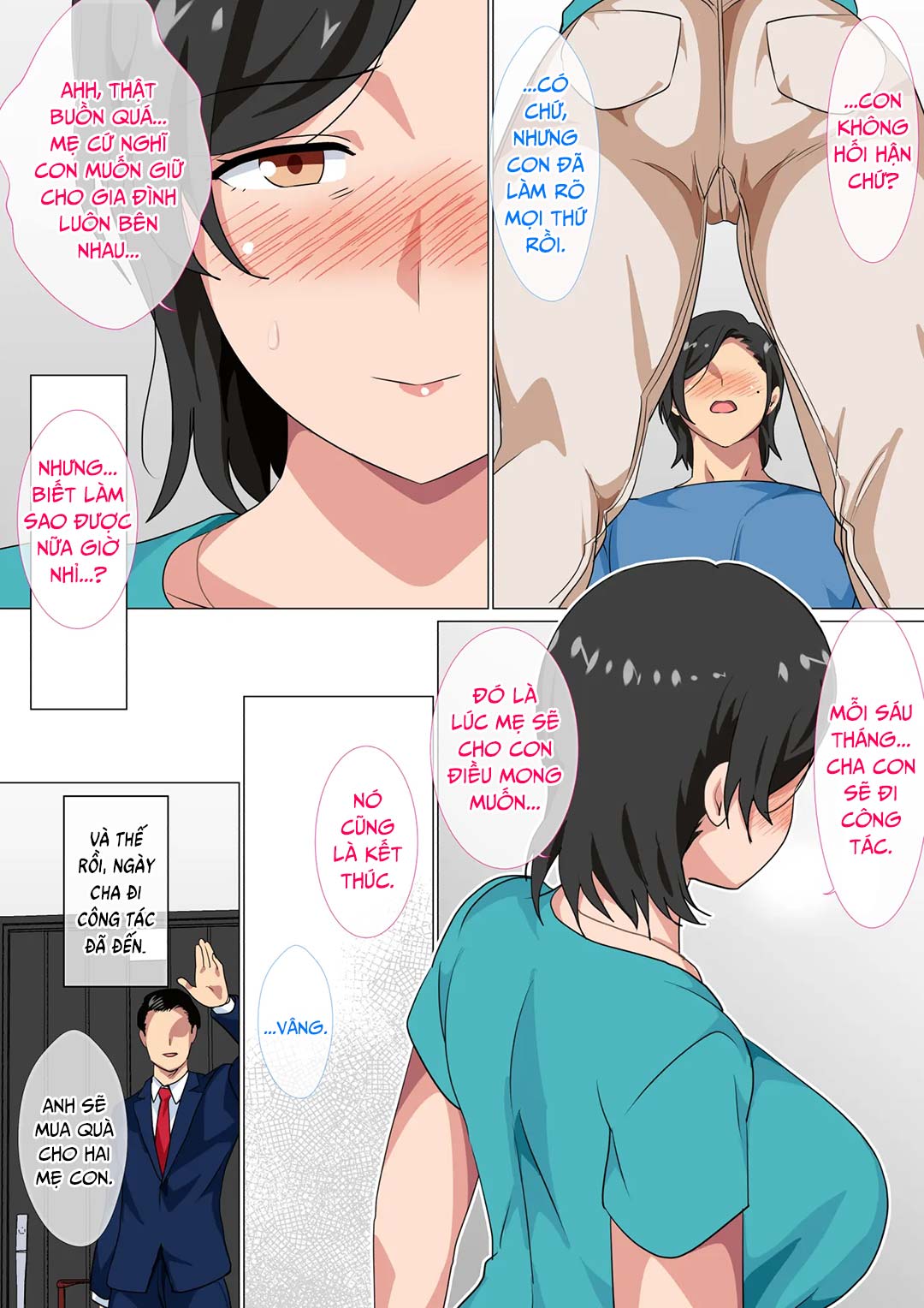 Đọc truyện hentai Câu chuyện về việc tôi đã thổ lộ tình cảm của mình với mẹ và bà cho tôi quan hệ tình dục với bà chỉ trong một ngày - Chap 1