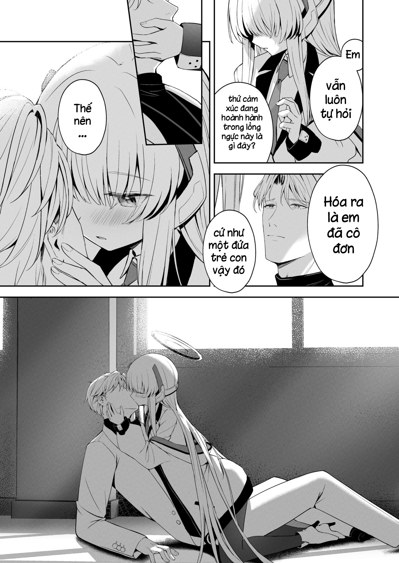 Đọc truyện hentai Noa nhận thấy Yuuka và Sensei ngày càng thân thiết - Oneshot