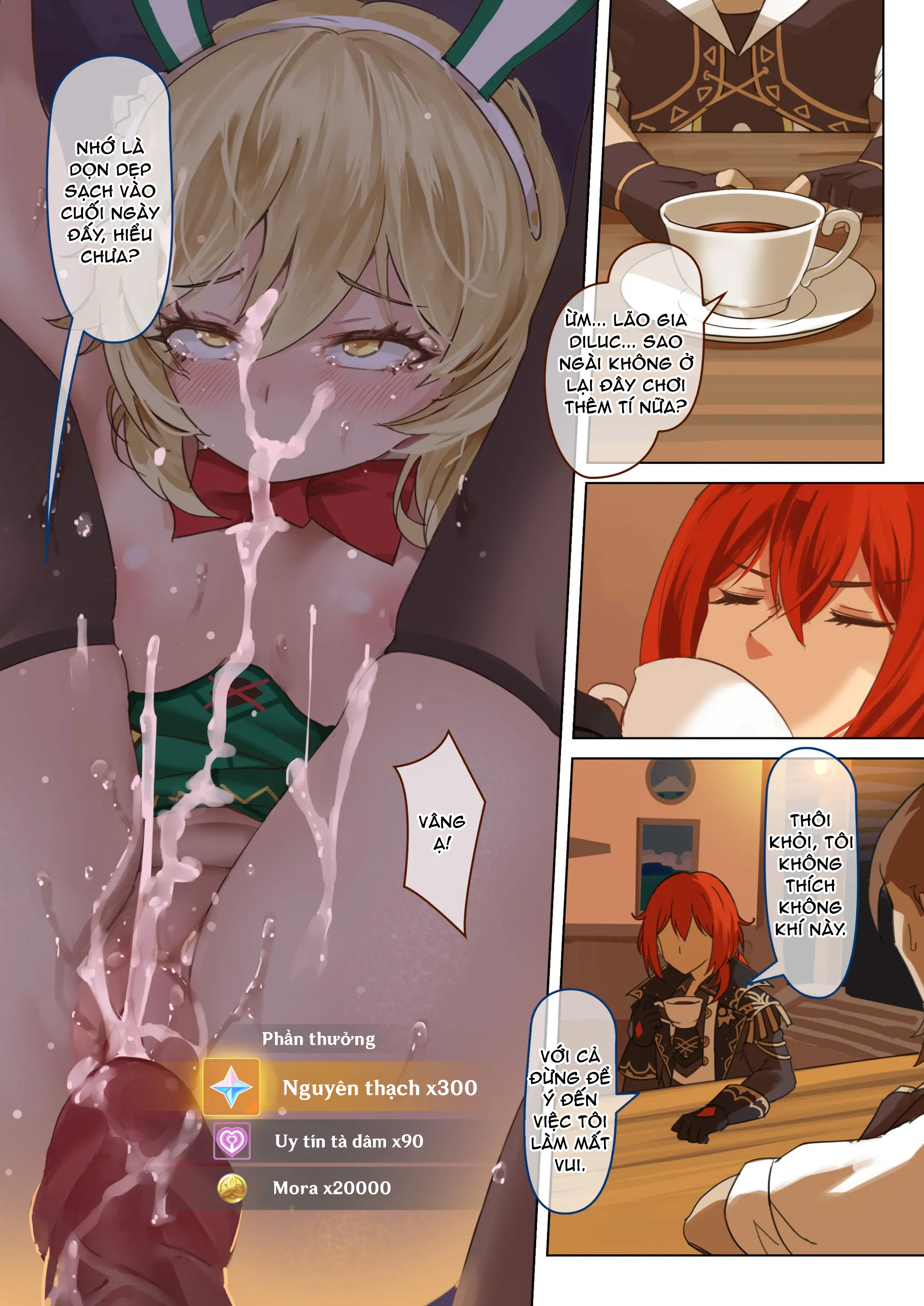 Đọc truyện hentai Lễ hội mùa xuân Mondstadt - Act 2