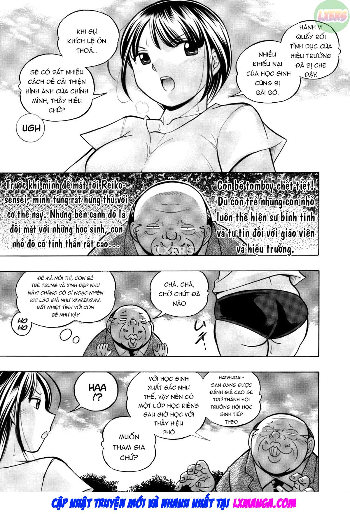 Đọc truyện hentai Nữ giáo viên dâm đãng và em học sinh may mắn Chap 1