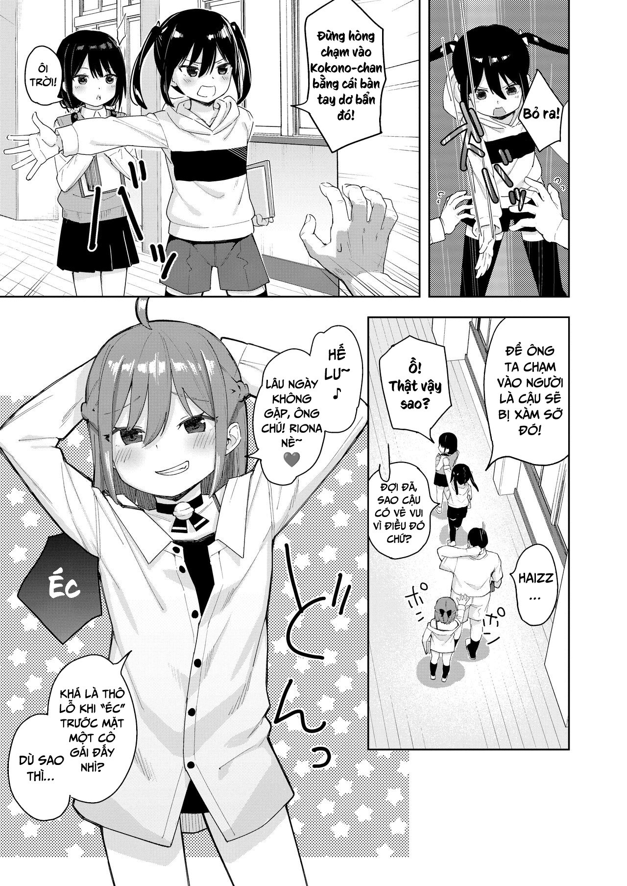 Đọc truyện hentai Tôi bị ăn hiếp bởi một con nhãi ranh là bạn của con gái mình - Chap 2