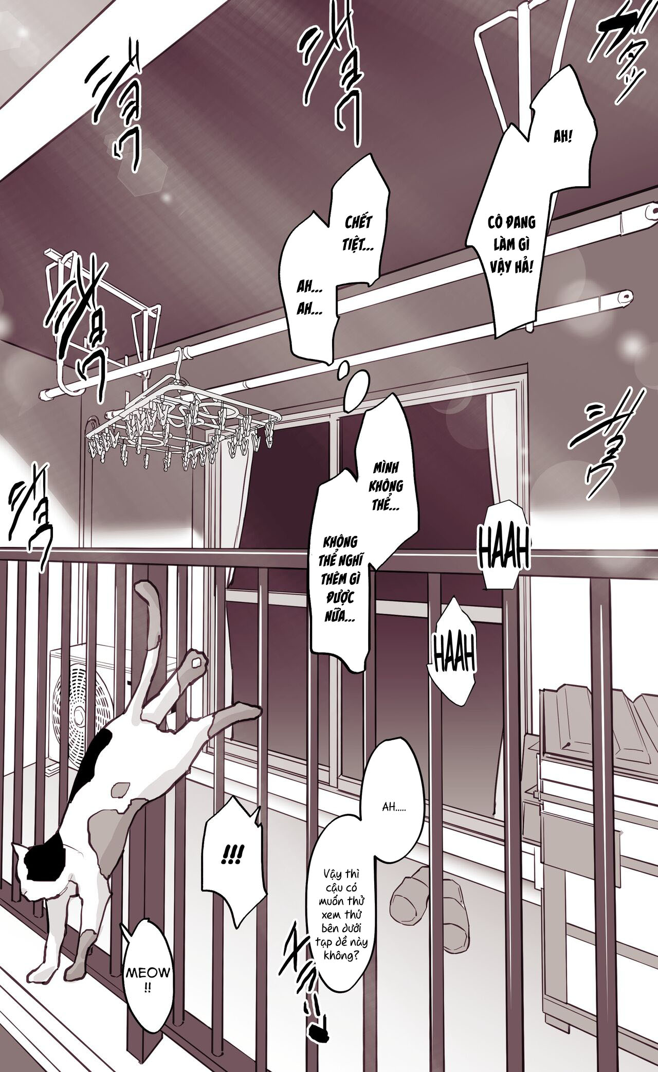 Đọc truyện hentai Cô vợ nội trợ vào một buổi chiều mùa hè - Oneshot nứng