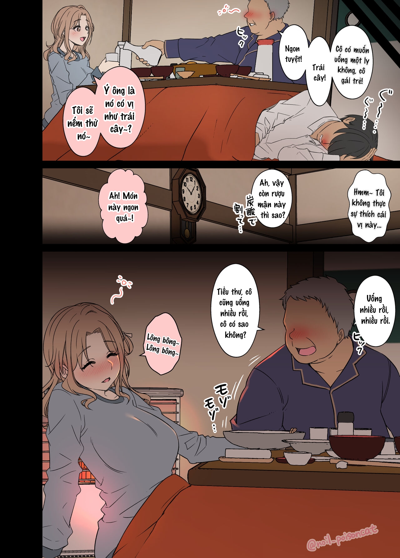 Đọc truyện hentai Làm tình với hinana đang say rượu - Oneshot